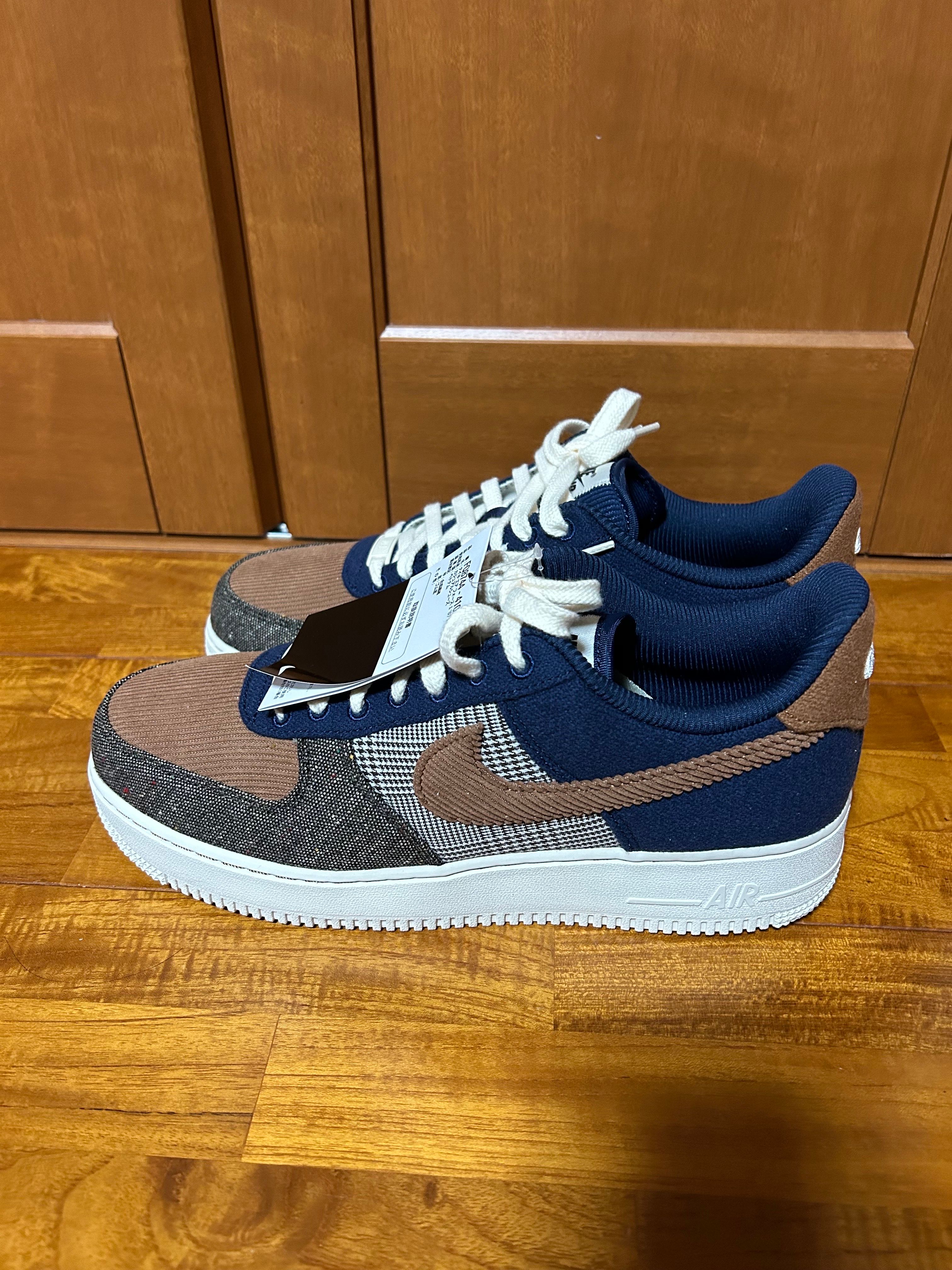 Nike Air Force 1 Low '07 PRM Winter "Ale Brown and Midnight Navy"
