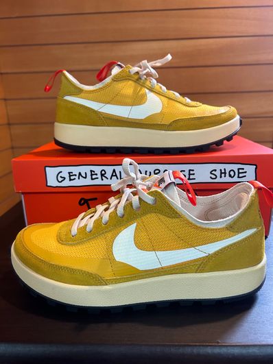 Tom Sachs × NikeCraft Women's General Purpose Shoe "Yellow / Archive"