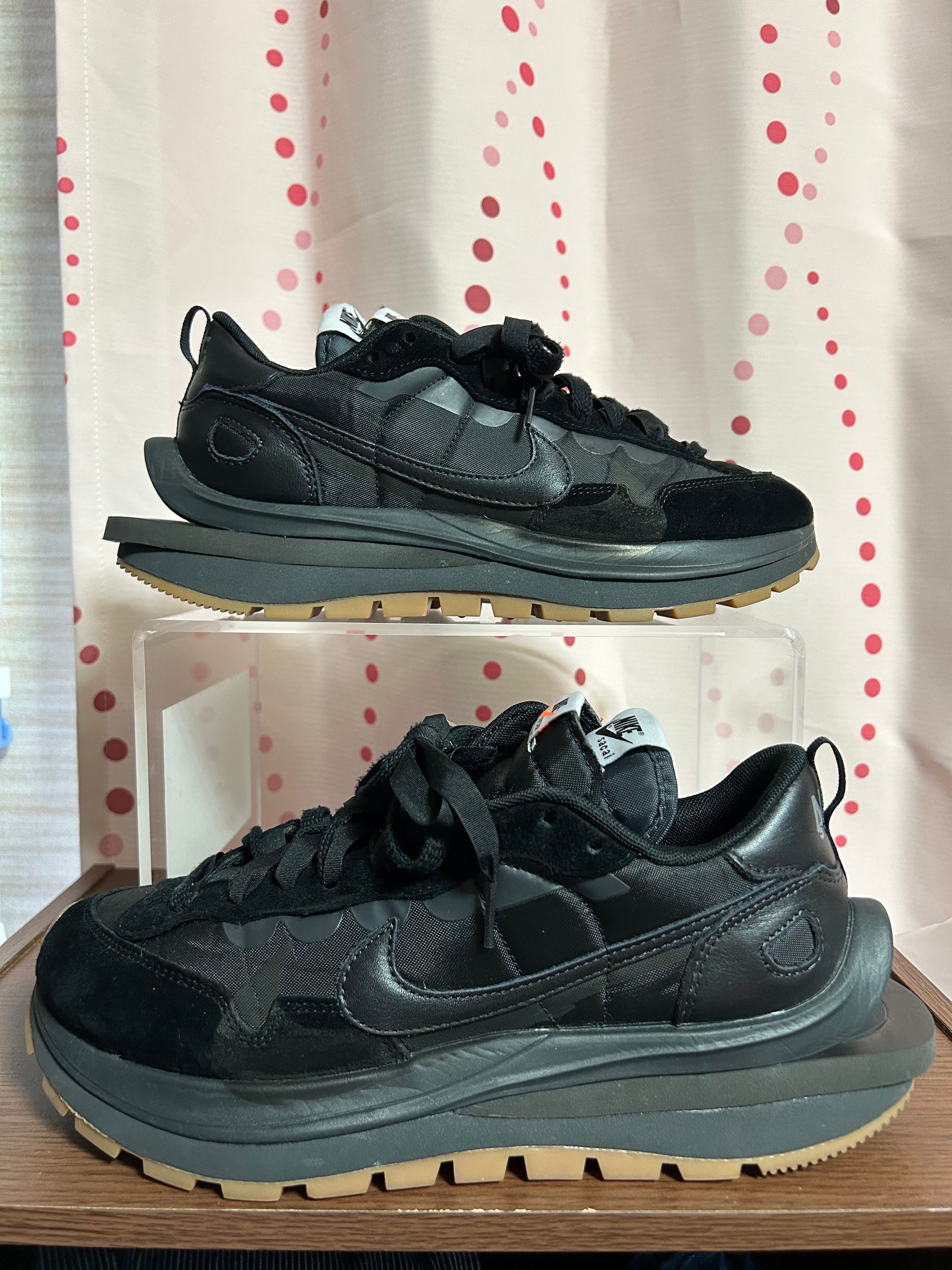 sacai × Nike VaporWaffle "Black Gum"