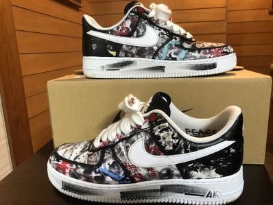 PEACEMINUSONE × Nike Air Force 1 Low Para Noise "Black" / G-DRAGON