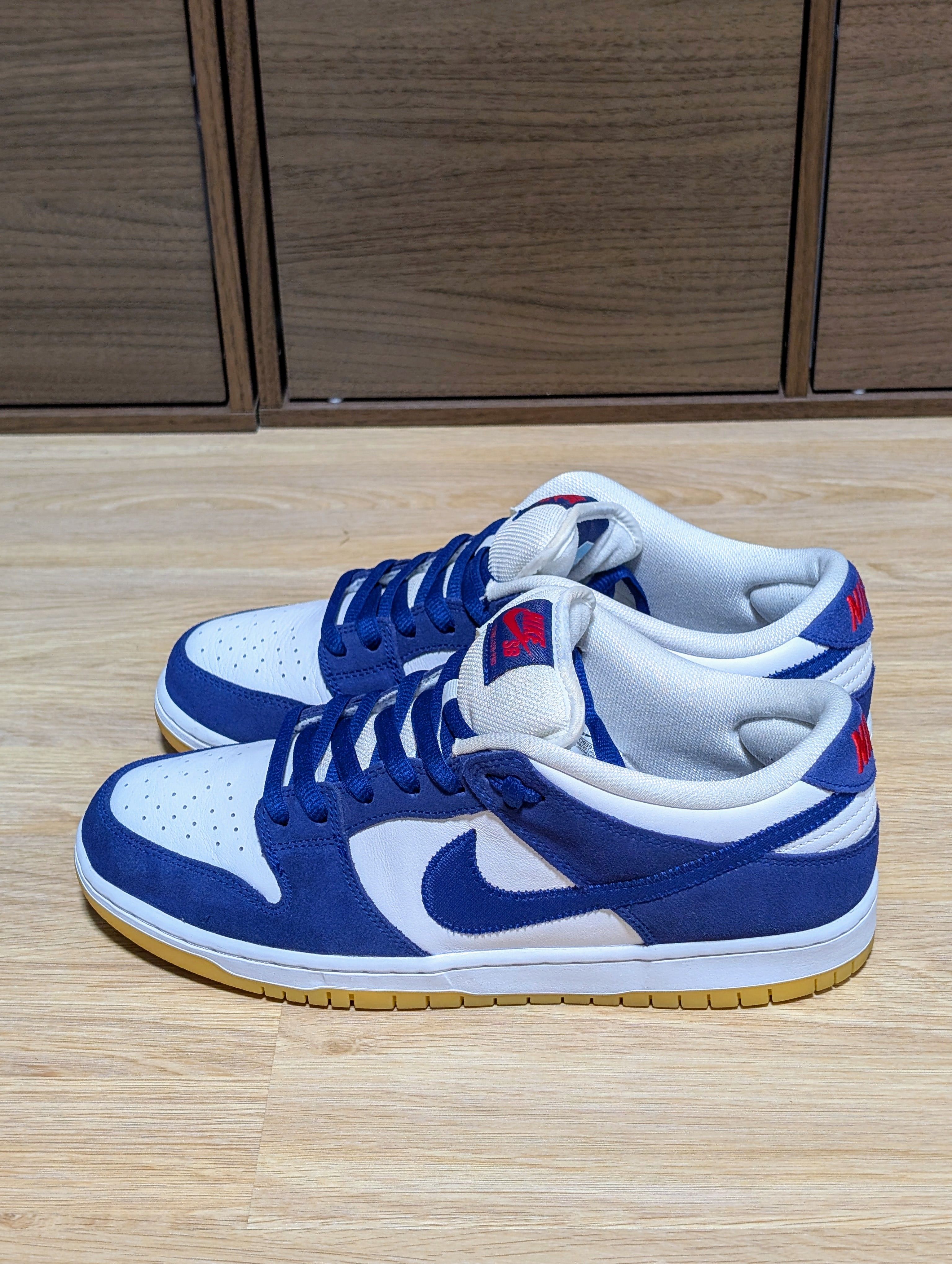 Nike SB Dunk Low "Los Angeles Dodgers/Deep Royal Blue"