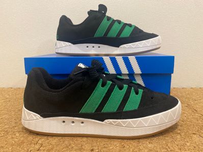 XLARGE × atmos × adidas Adimatic "Black/Green"