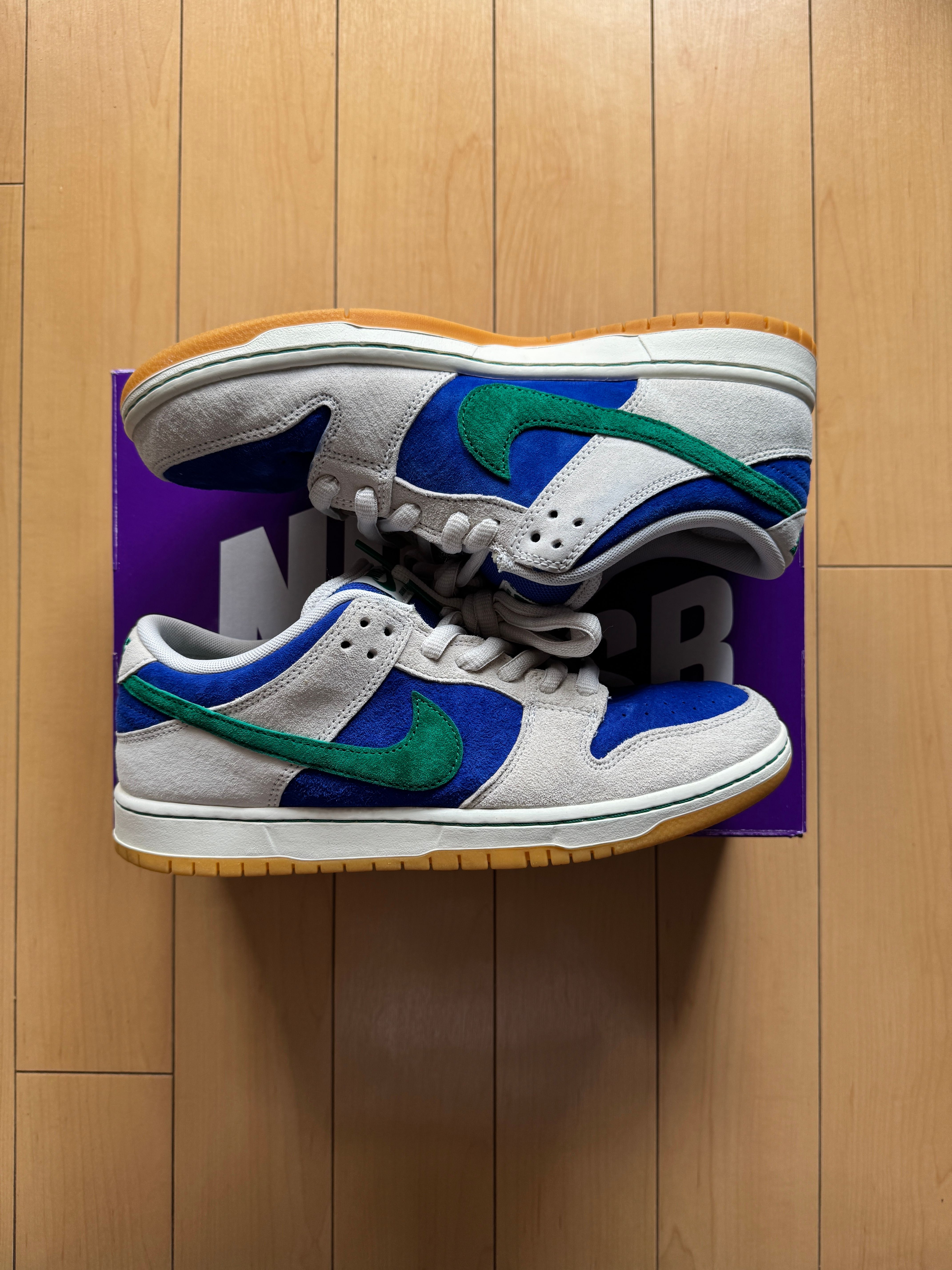 Nike SB Dunk Low "Phantom/Malachite/Hyper Royal"