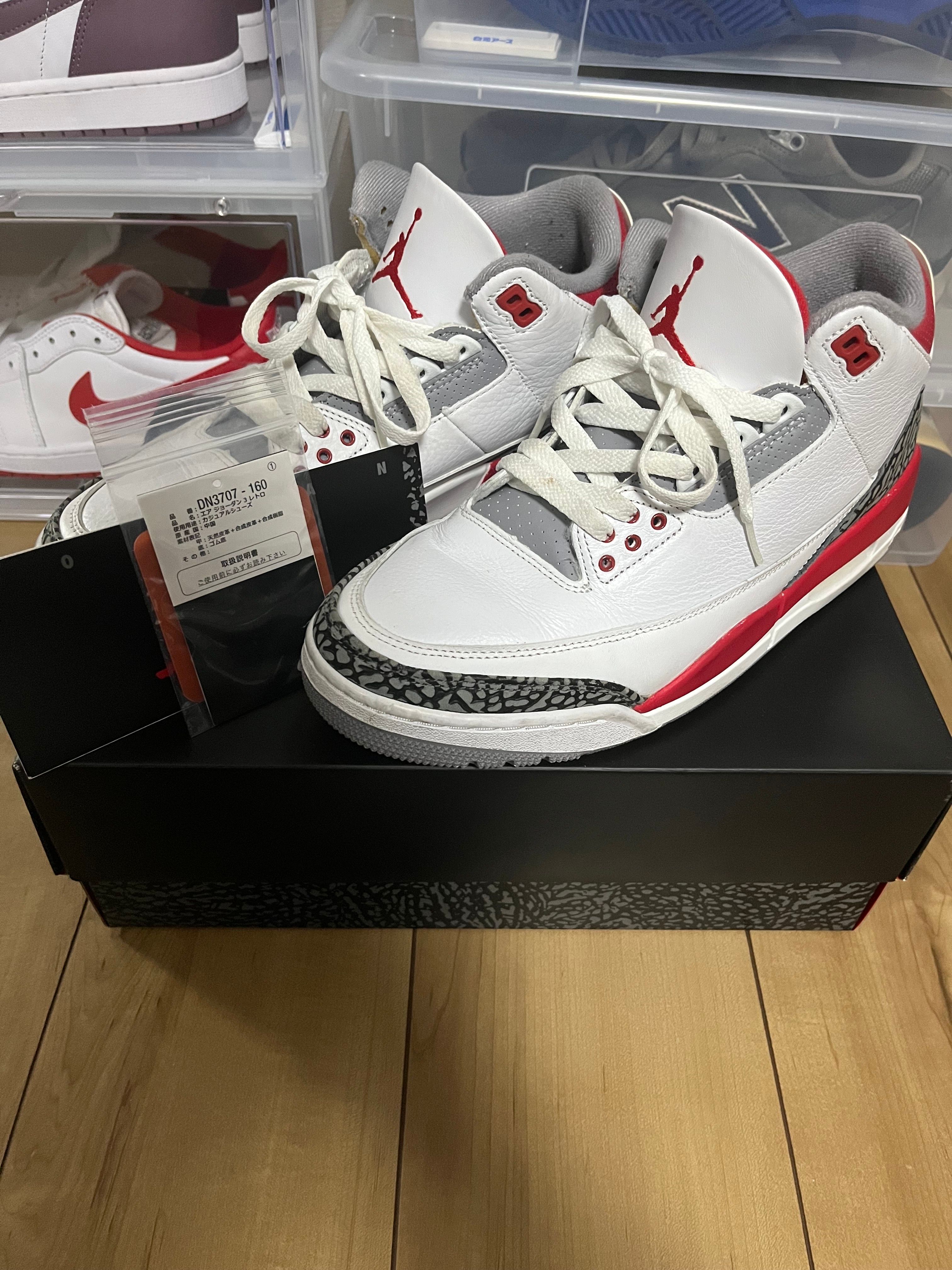 Nike Air Jordan 3 Retro OG "Fire Red" (2022)