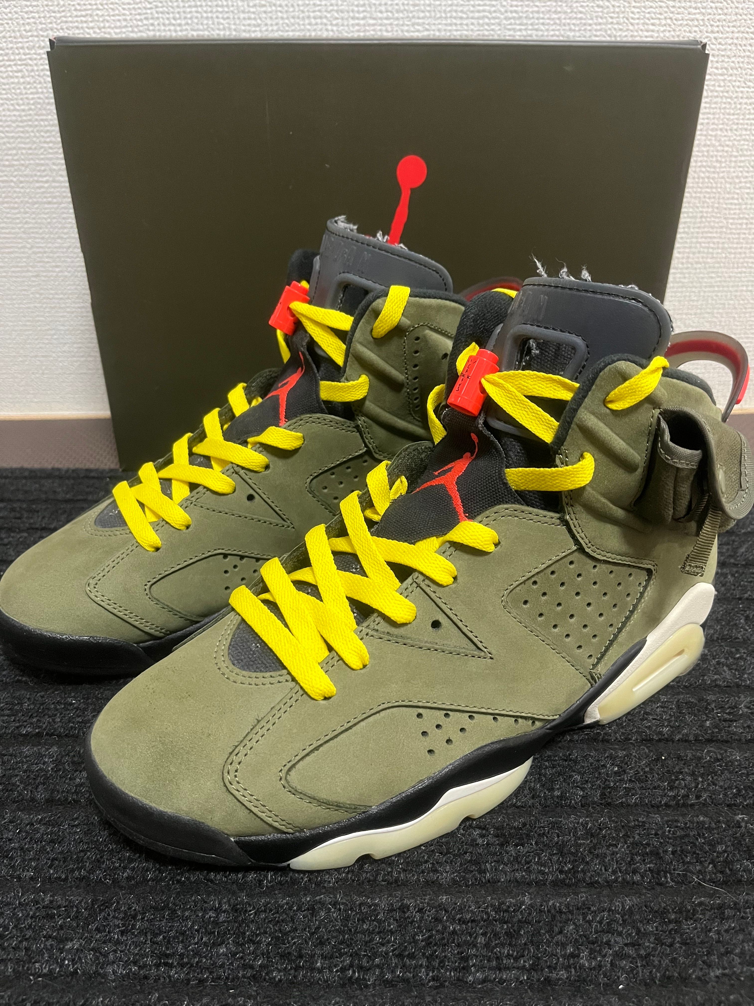 Travis Scott × Nike Air Jordan 6 Retro "Medium Olive"