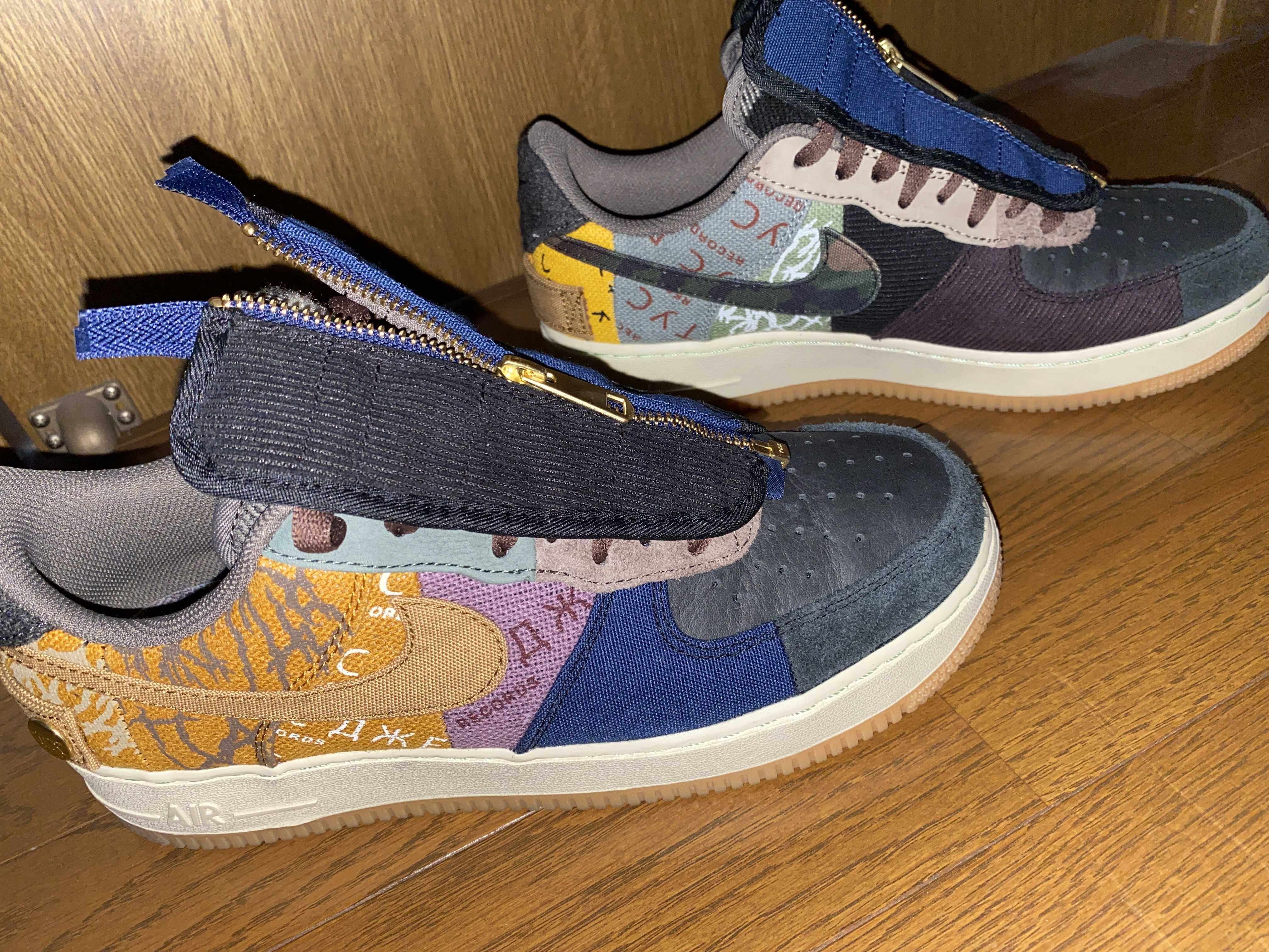 Travis Scott × Nike Air Force 1 Low Cactus Jack "Multi Color"