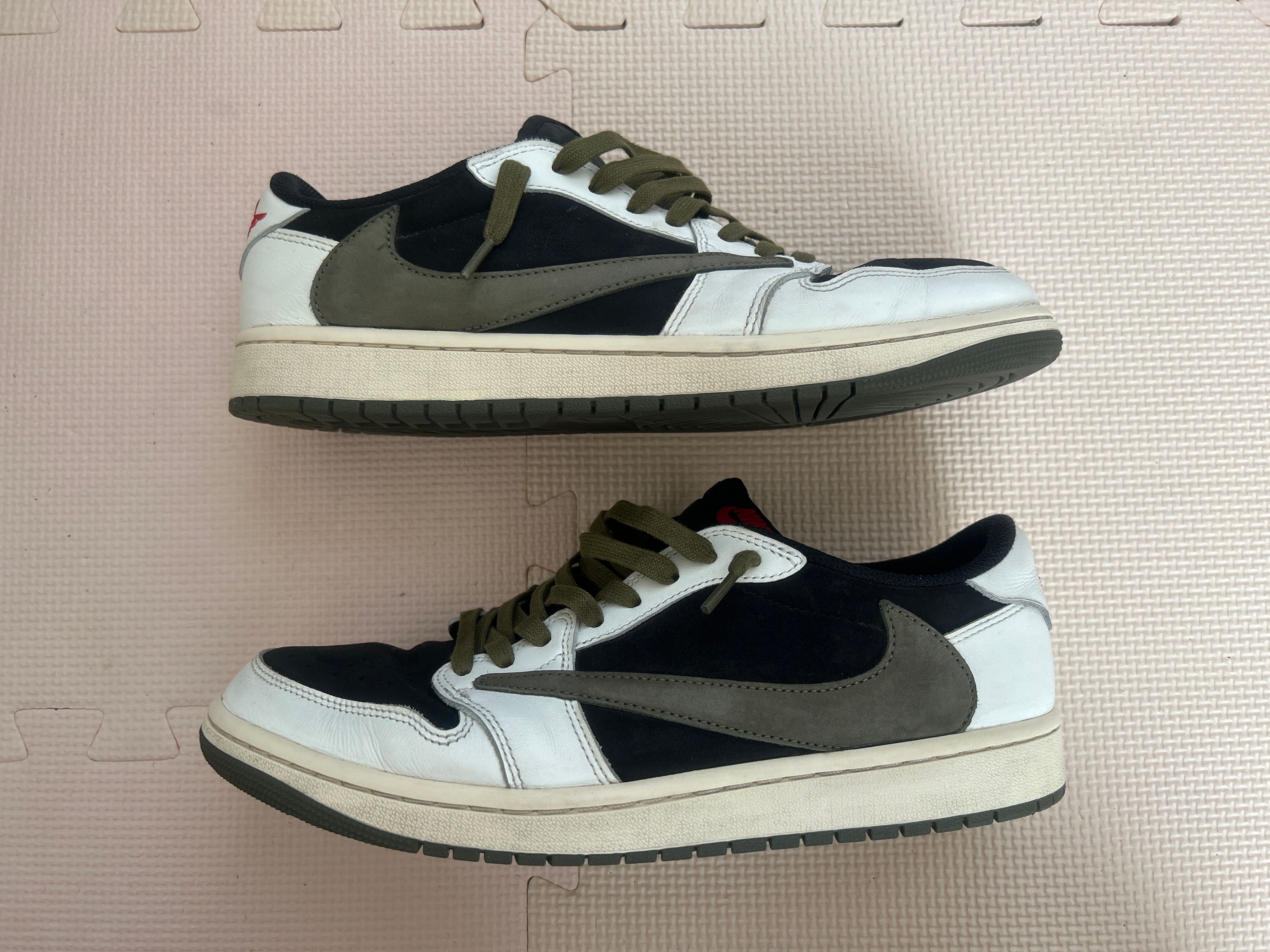 Travis Scott × Nike Women's Air Jordan 1 Low OG "Medium Olive"