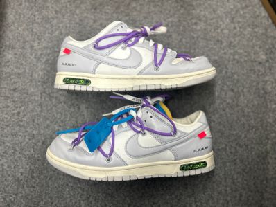 Off-White × Nike Dunk Low "Sail/Neutral Gray"