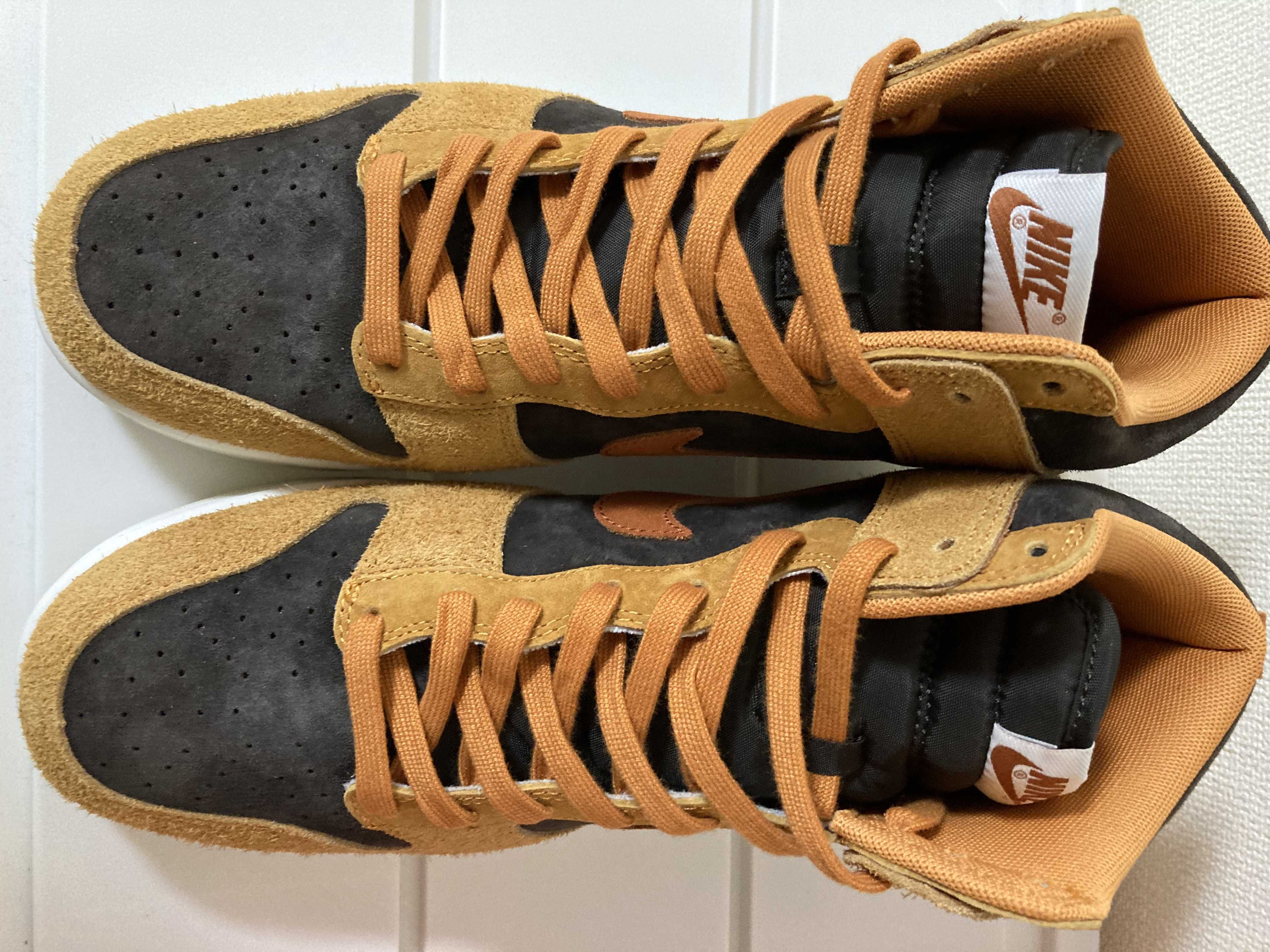 NIKE DUNK HIGH PRM "DARK CURRY"