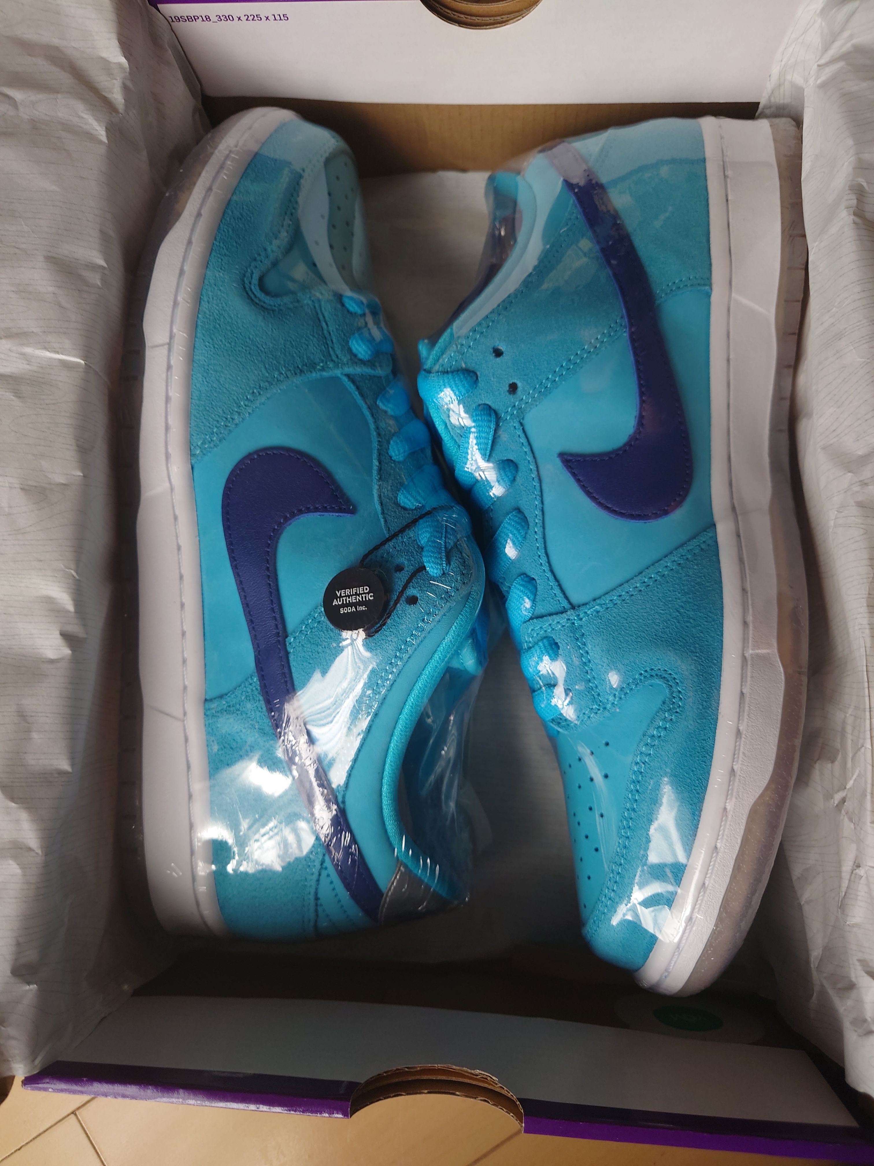 Nike SB Dunk Low Pro "Blue Fury/Deep Royal Blue"