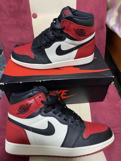 Nike Air Jordan 1 Retro High OG "Bred Toe"
