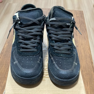 Off-White × Nike Air Force 1 Low "Black"