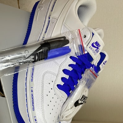 Uninterrupted × Nike Air Force 1 "White/Lapis Blue"