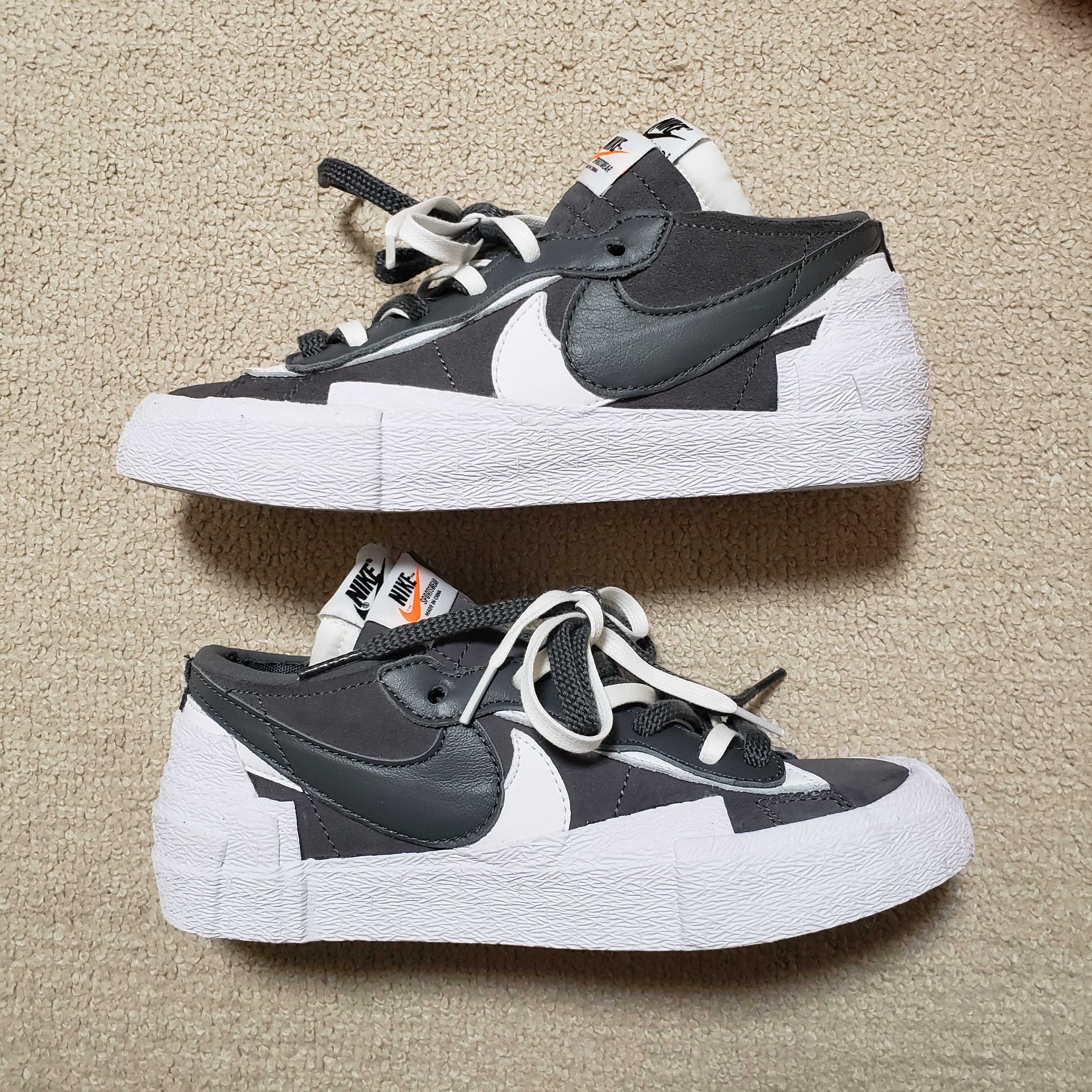 Sacai × Nike Blazer Low "Iron Grey"