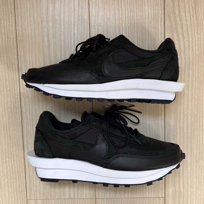 sacai × Nike LDV Waffle "Triple Black"