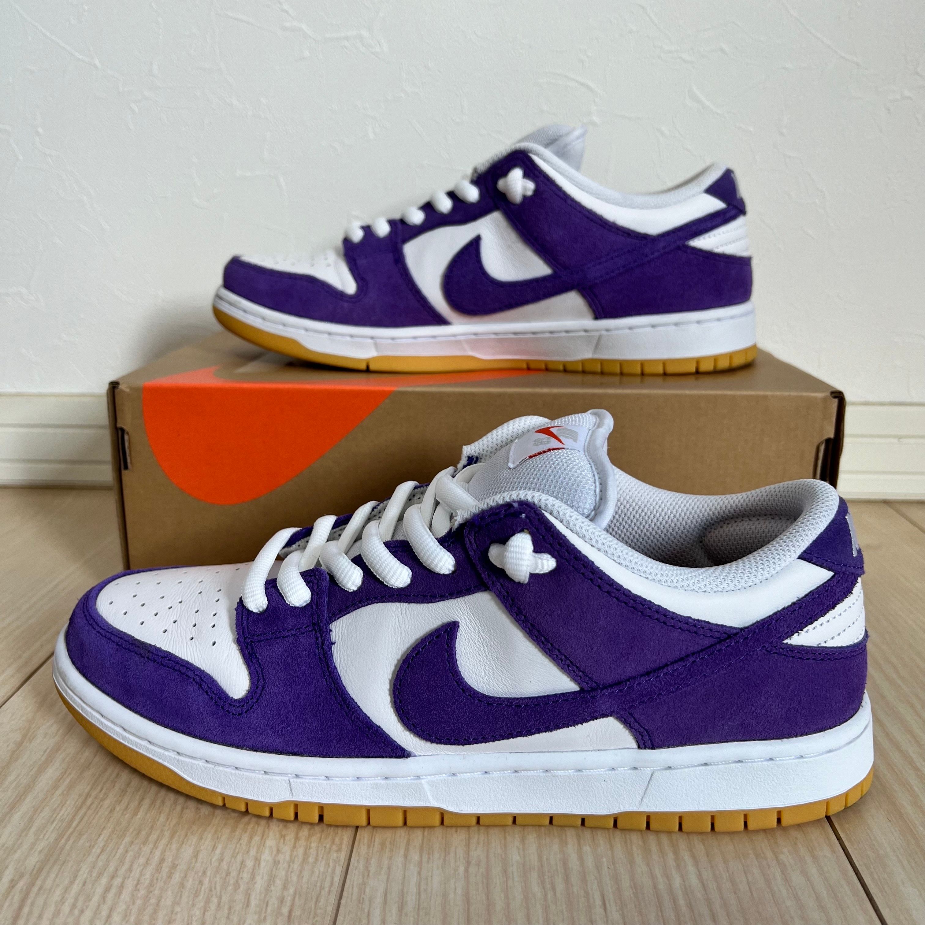 Nike SB Dunk Low Pro ISO Orange Label "Court Purple Gum"