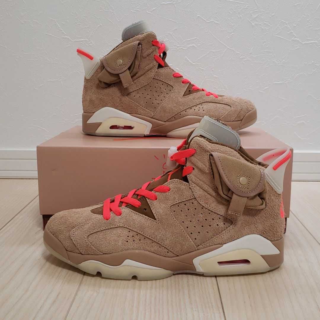 Travis Scott × Nike Air Jordan 6 "British Khaki"