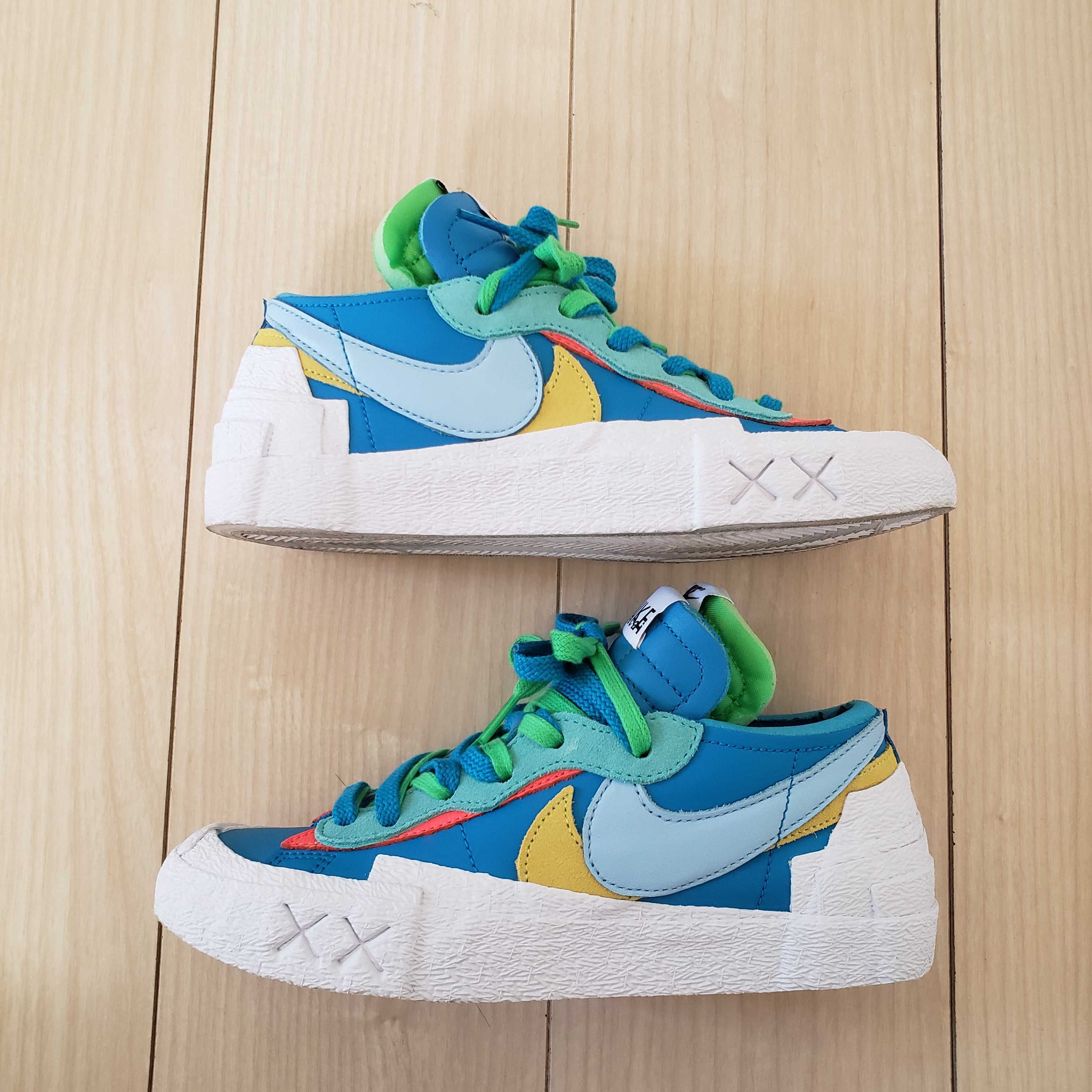 KAWS × sacai × Nike Blazer Low "Neptune Blue"