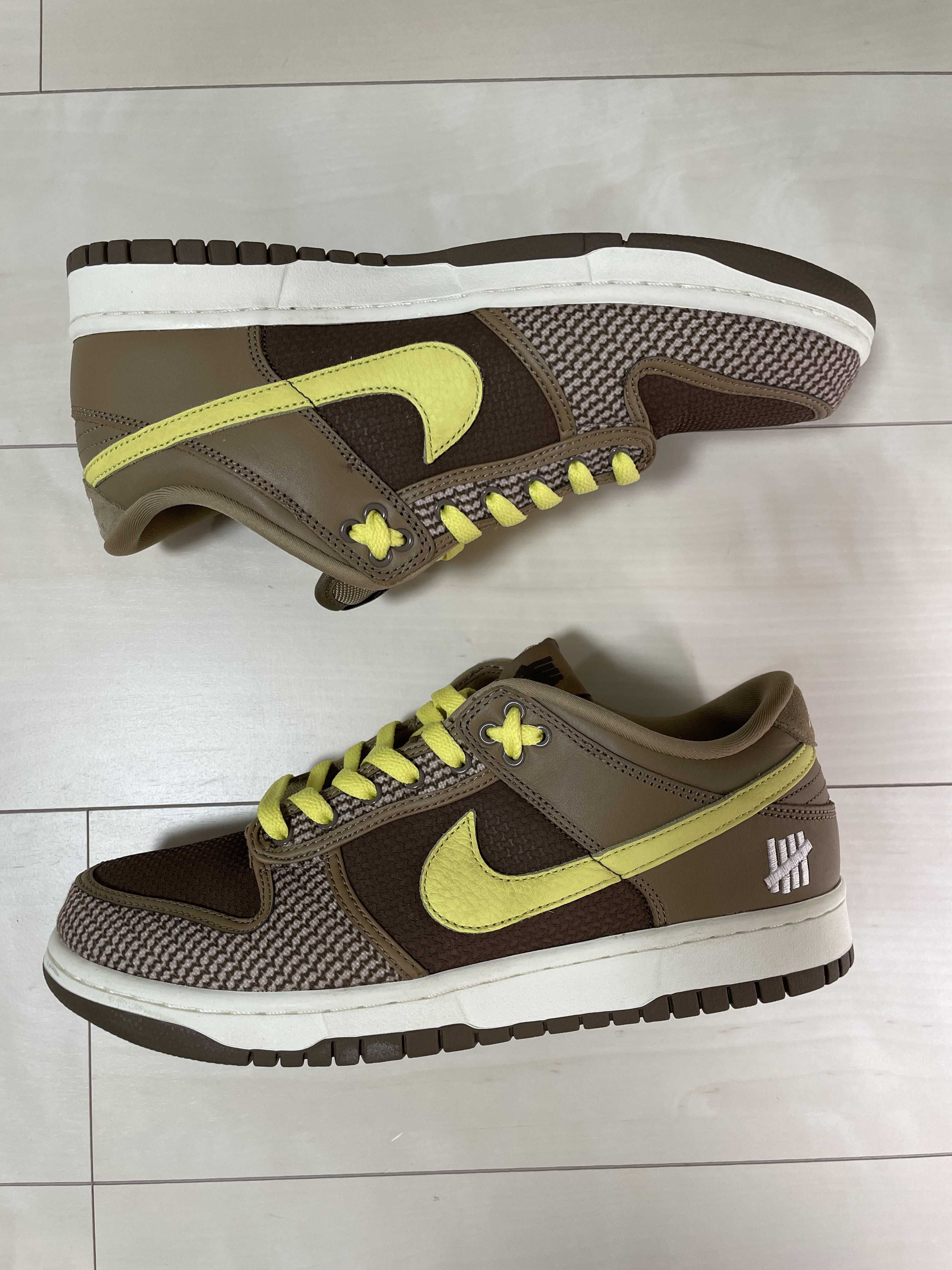 UNDEFEATED × Nike Dunk Low SP "Canteen/Lemon Frost/Palomino"