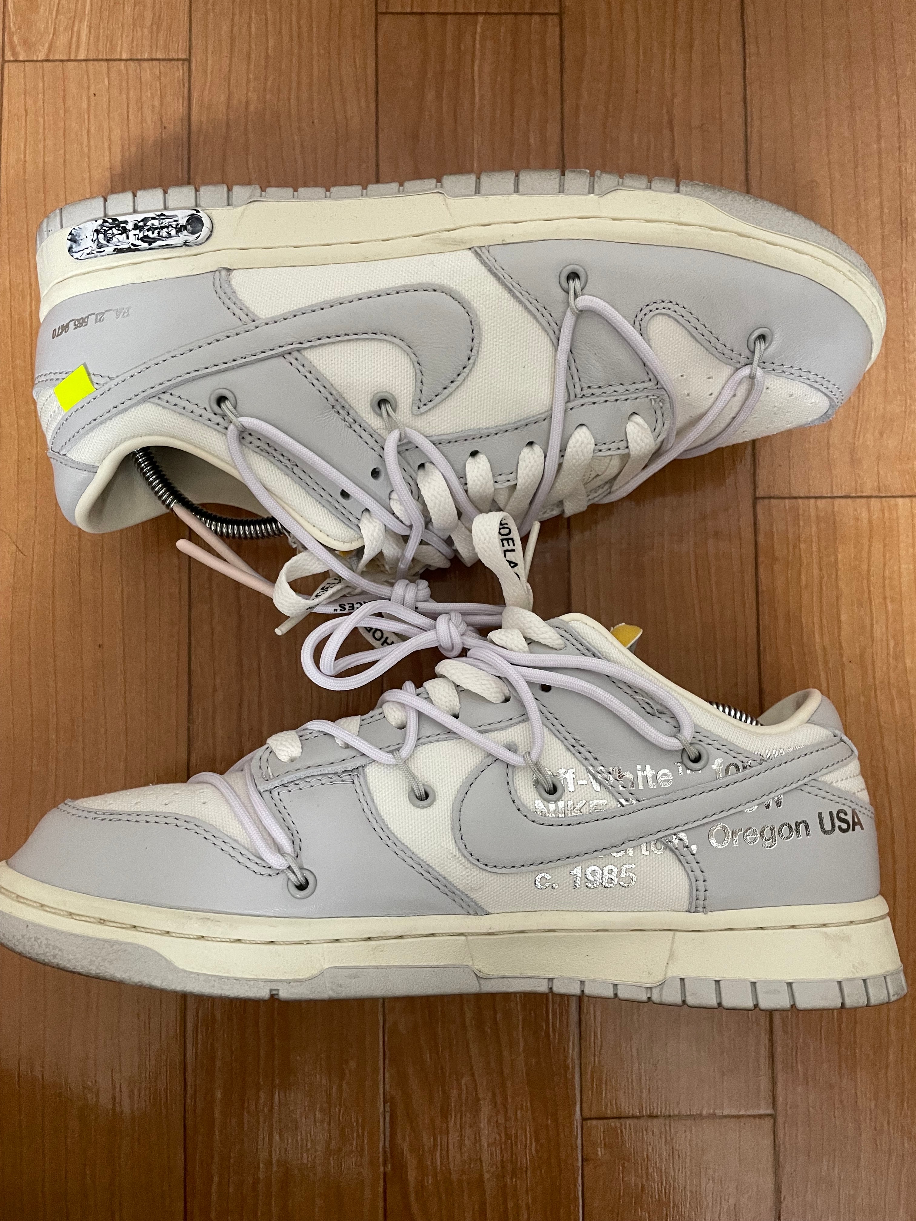 オフホワイト × ナイキ ダンク ロー 1 of 50 "ロット49"