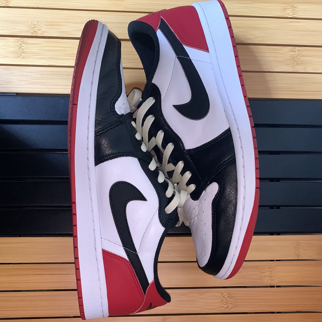 Nike Air Jordan 1 Retro Low OG "Black Toe"