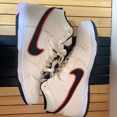 Nike SB Dunk High "San Francisco Giants/Coconut Milk and Black"