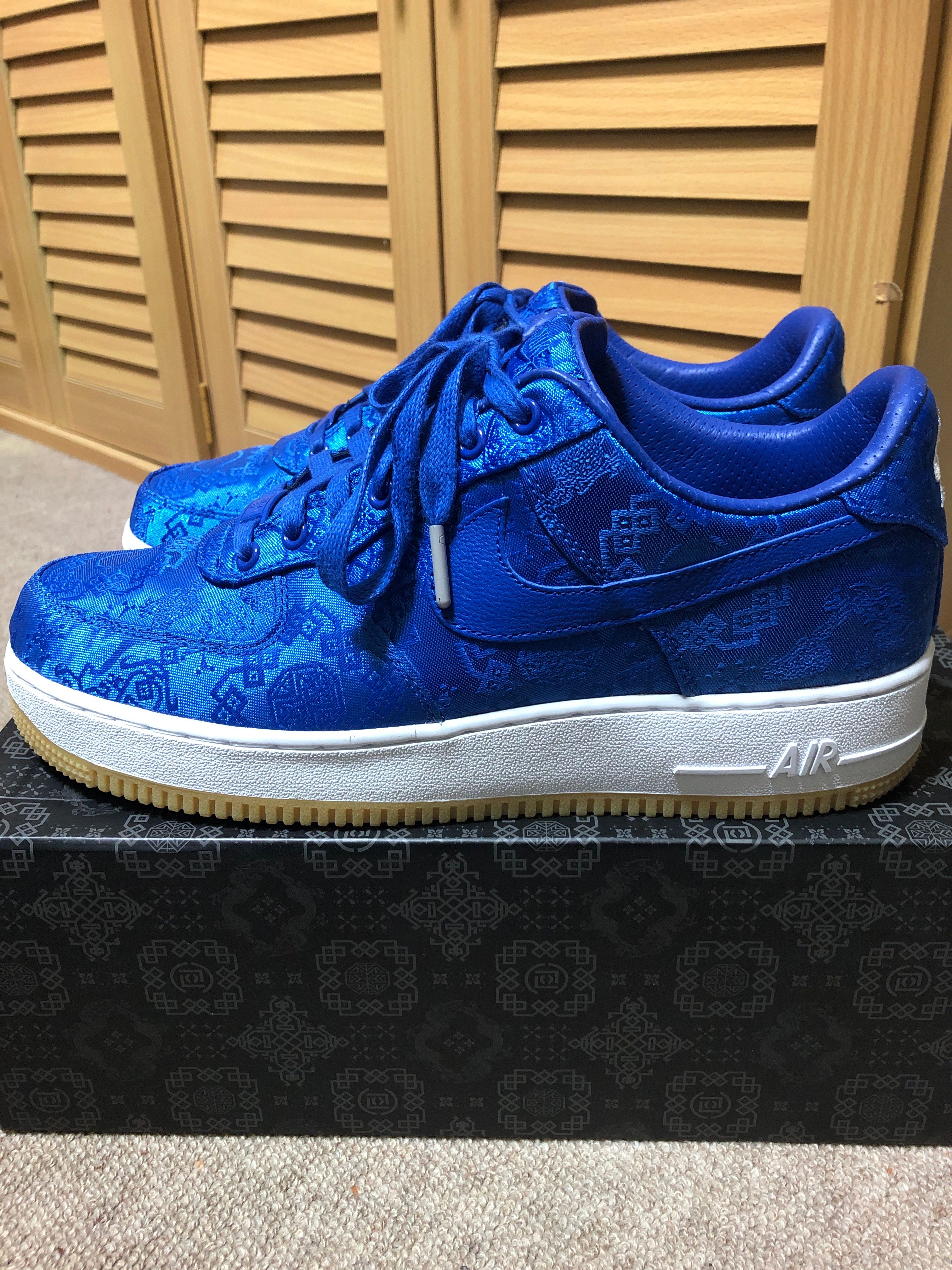 CLOT × Nike Air Force 1 Low "Blue"
