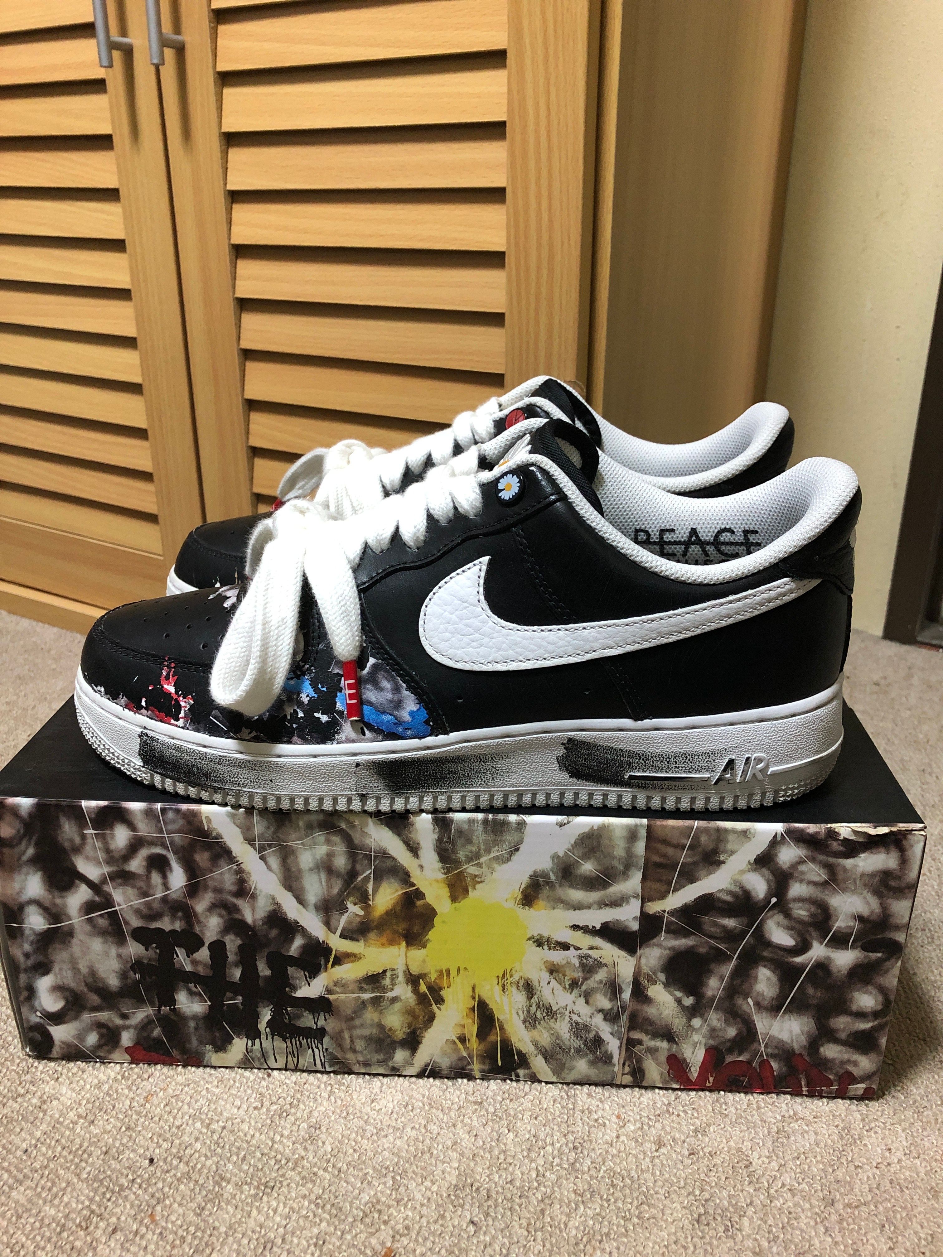 PEACEMINUSONE × Nike Air Force 1 Low Para Noise "Black" / G-DRAGON