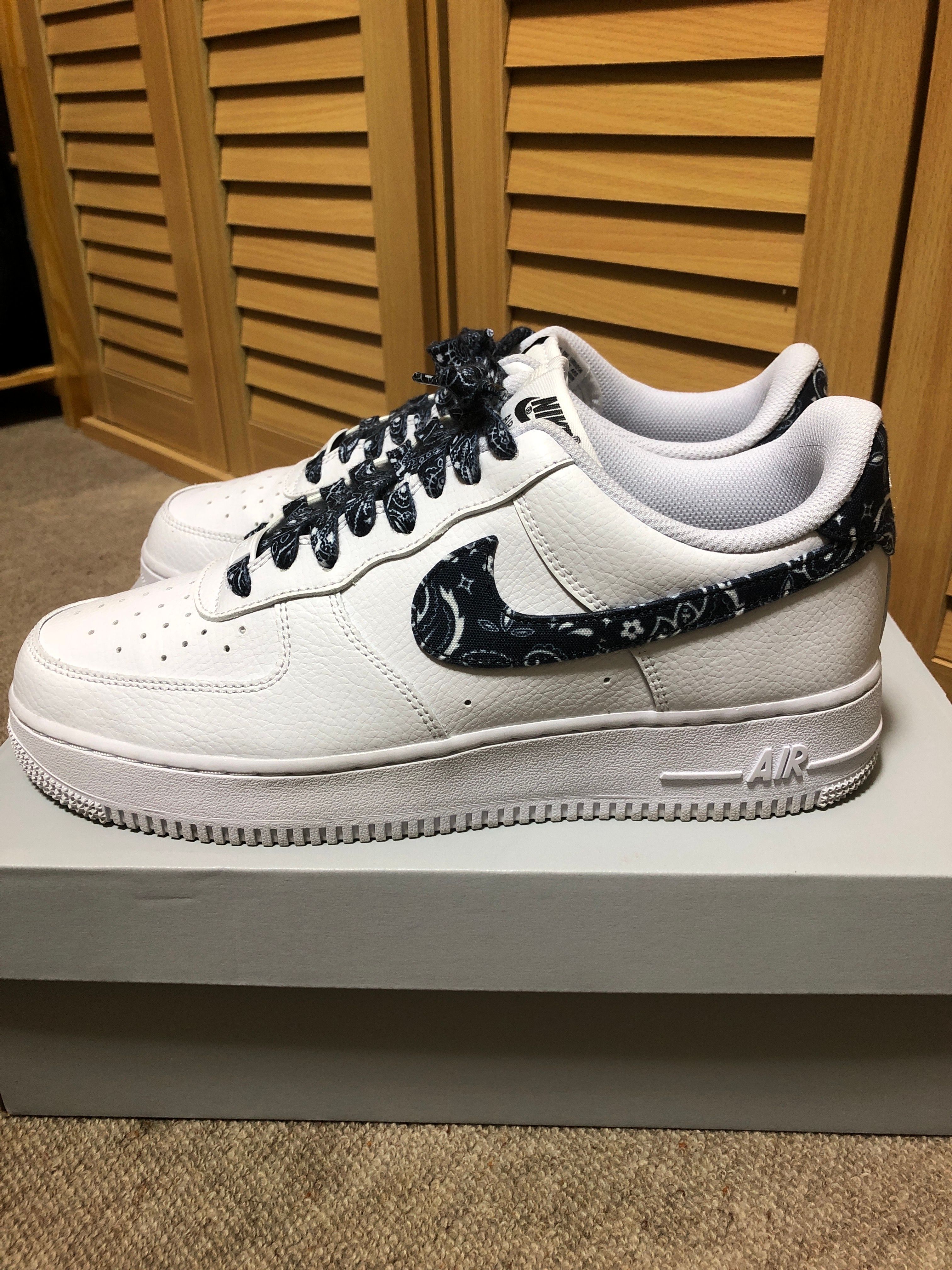 Nike Women's Air Force 1 Low '07 Essential "Black Paisley"