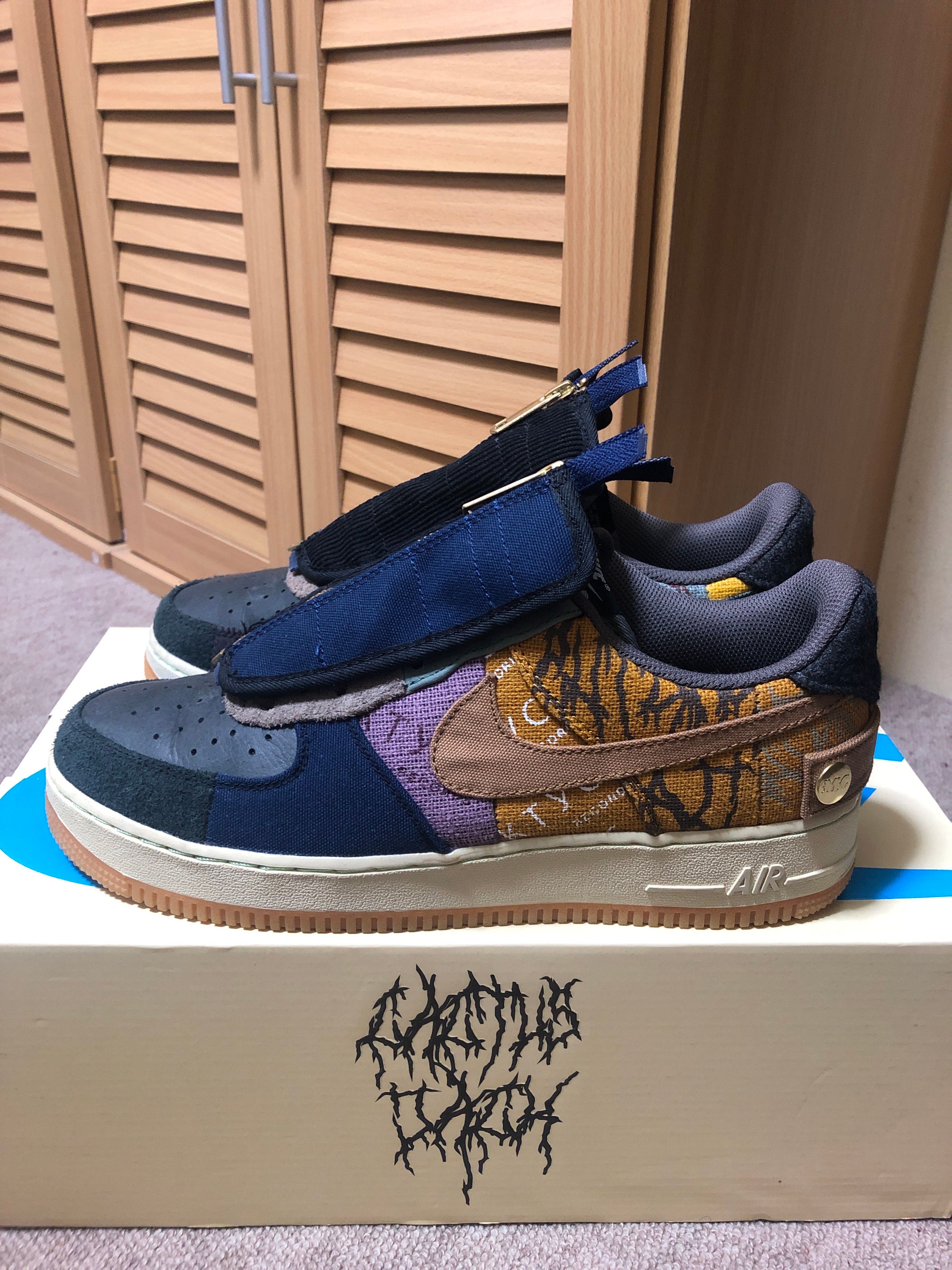 Travis Scott × Nike Air Force 1 Low Cactus Jack "Multi Color"
