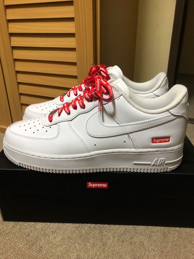 Supreme × Nike Air Force 1 Low "White"