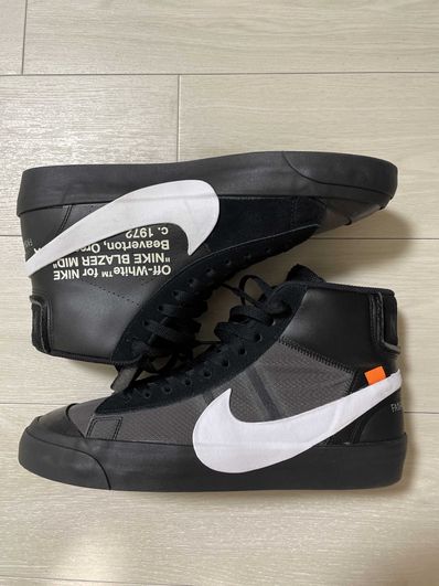 Off-White × Nike Blazer Studio Mid "Grim Reaper"