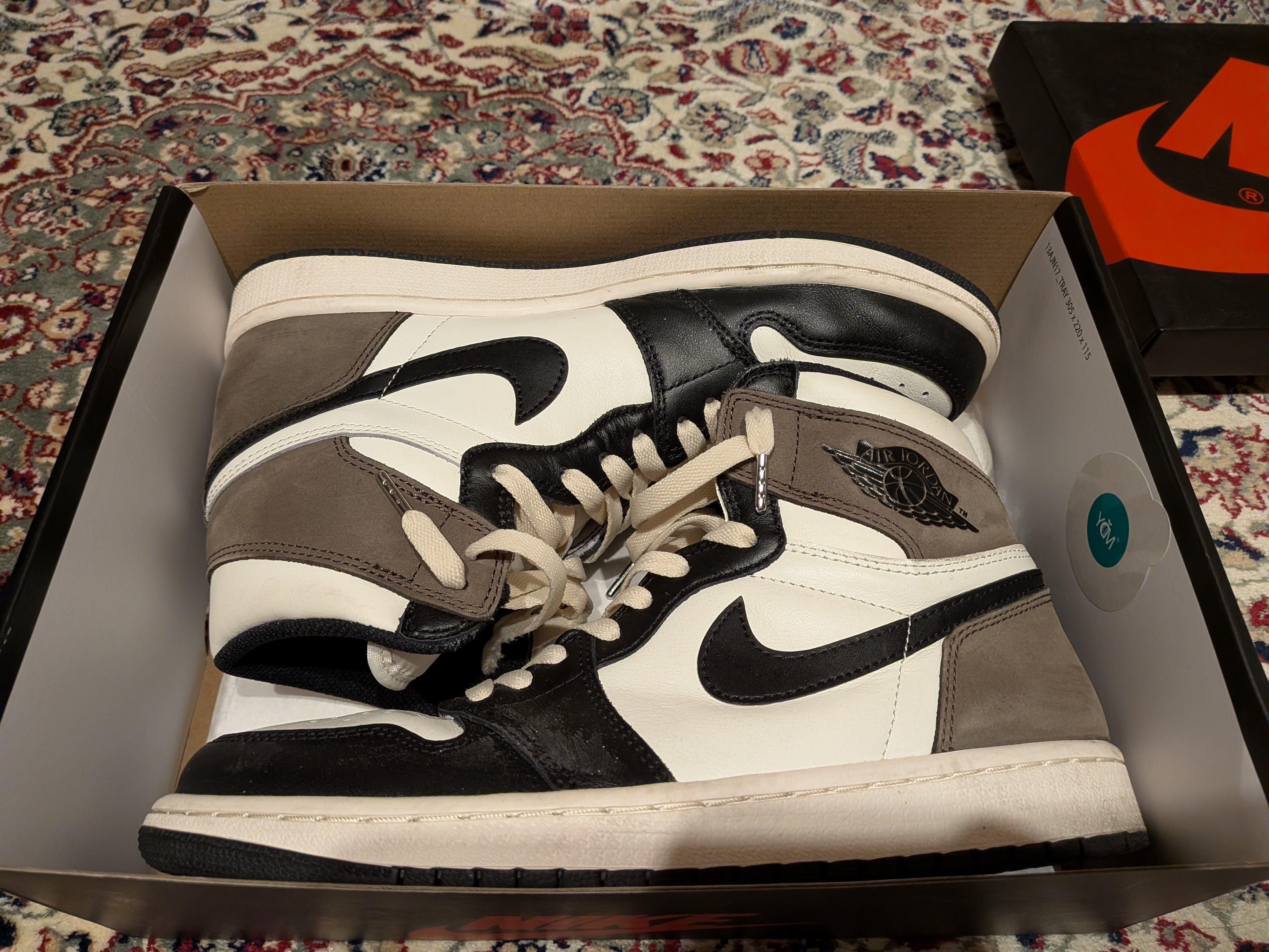Nike Air Jordan 1 High OG "Sail/Dark Mocha/Black"