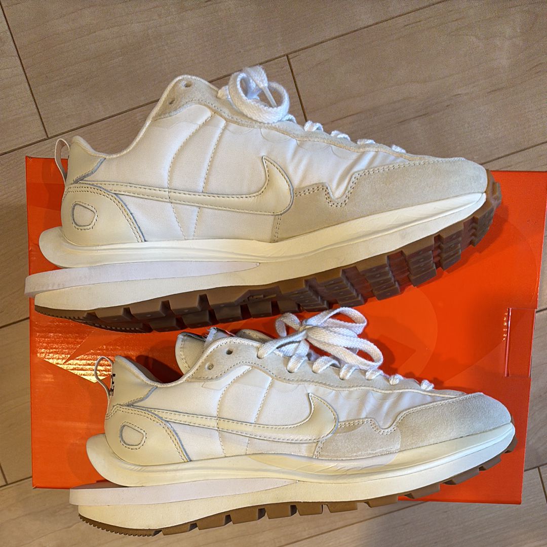 sacai × Nike Vapor Waffle "White Gum"