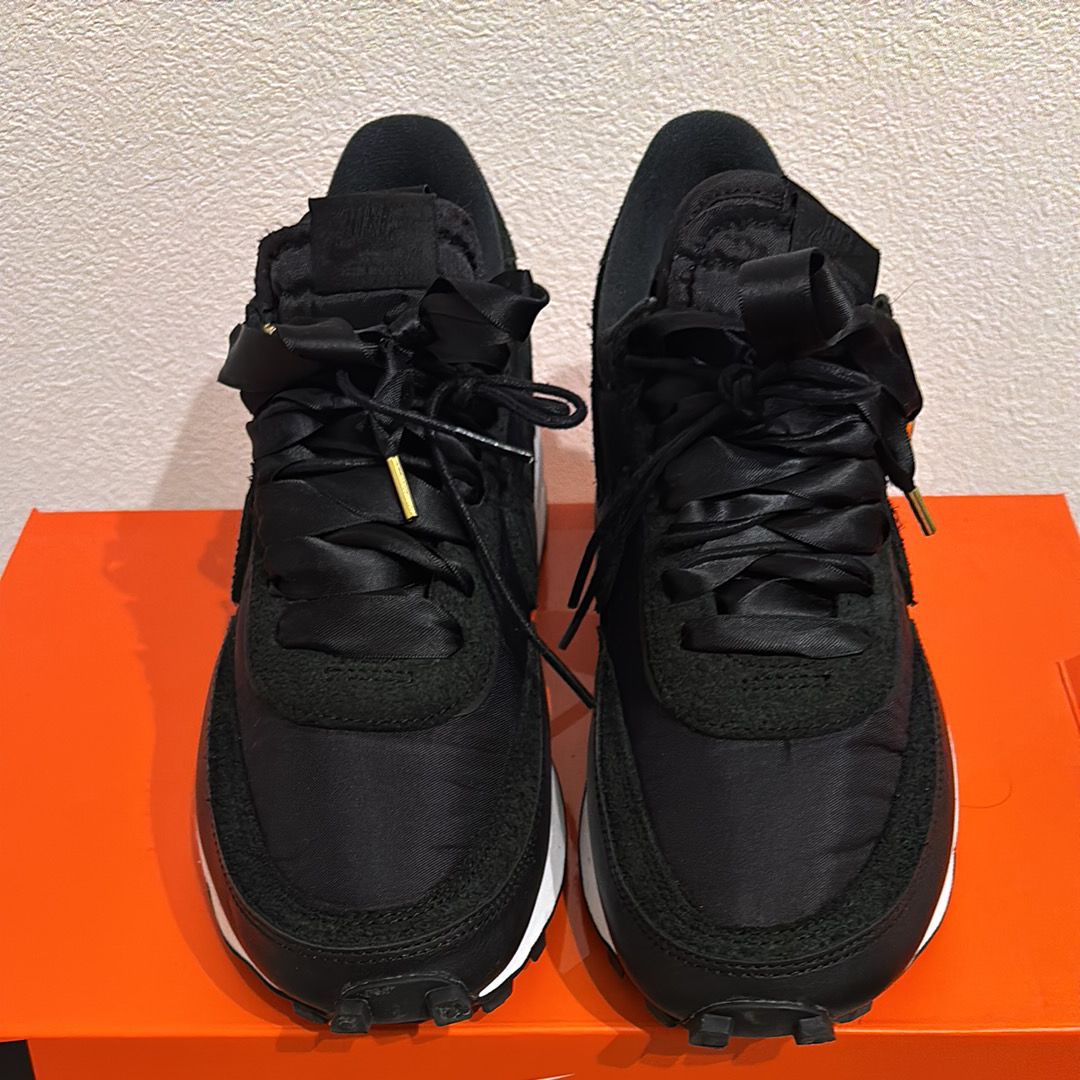 sacai × Nike LDV Waffle "Triple Black"