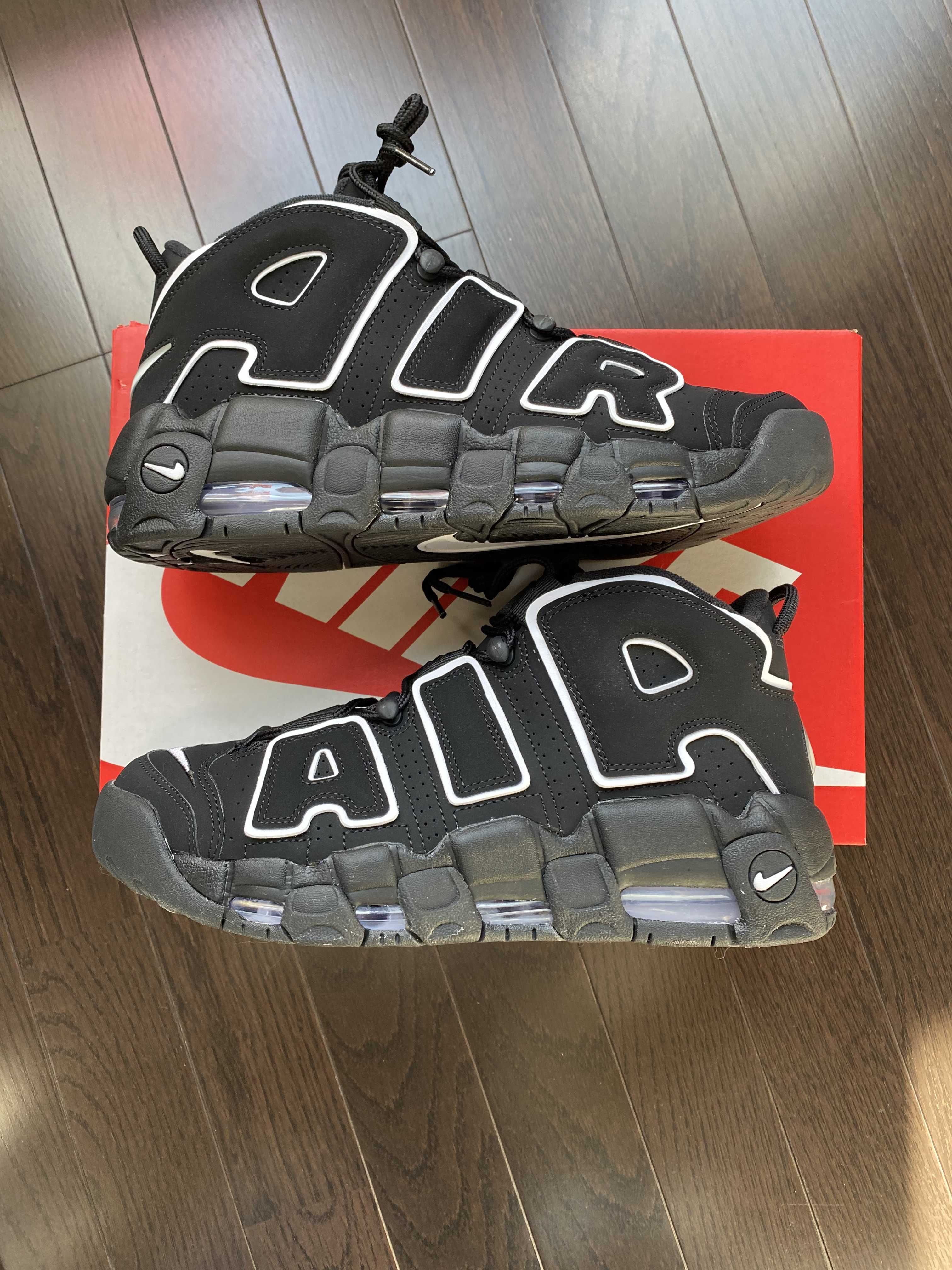 Nike Air More Uptempo "Black/White"(2020)