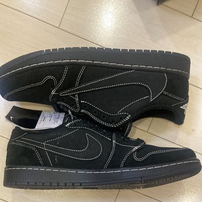 Travis Scott × Nike Air Jordan 1 Low OG SP "Black Phantom"