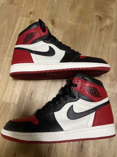 Nike Air Jordan 1 Retro High OG "Bred Toe"