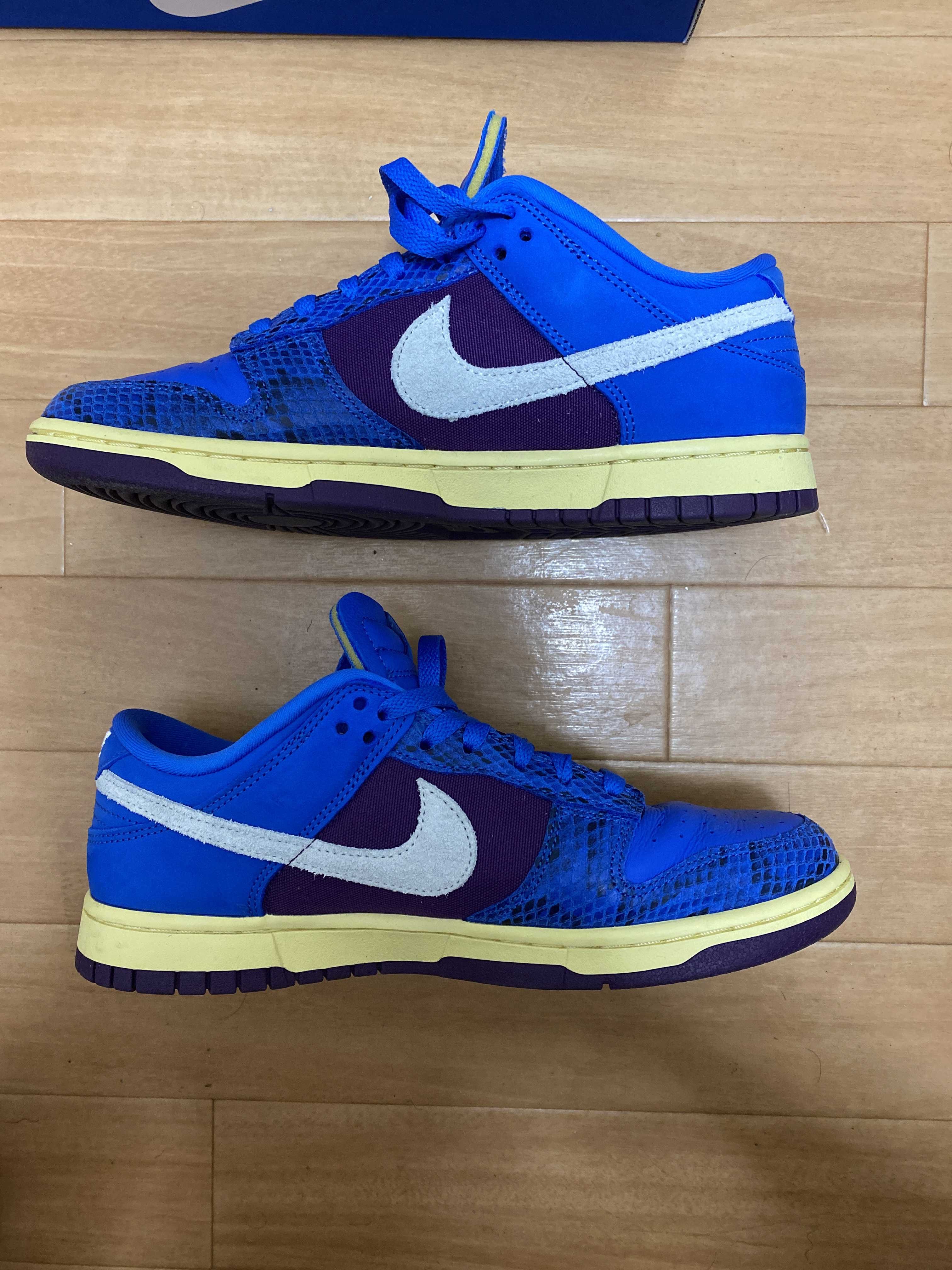 UNDEFEATED × Nike Dunk Low SP "Royal"