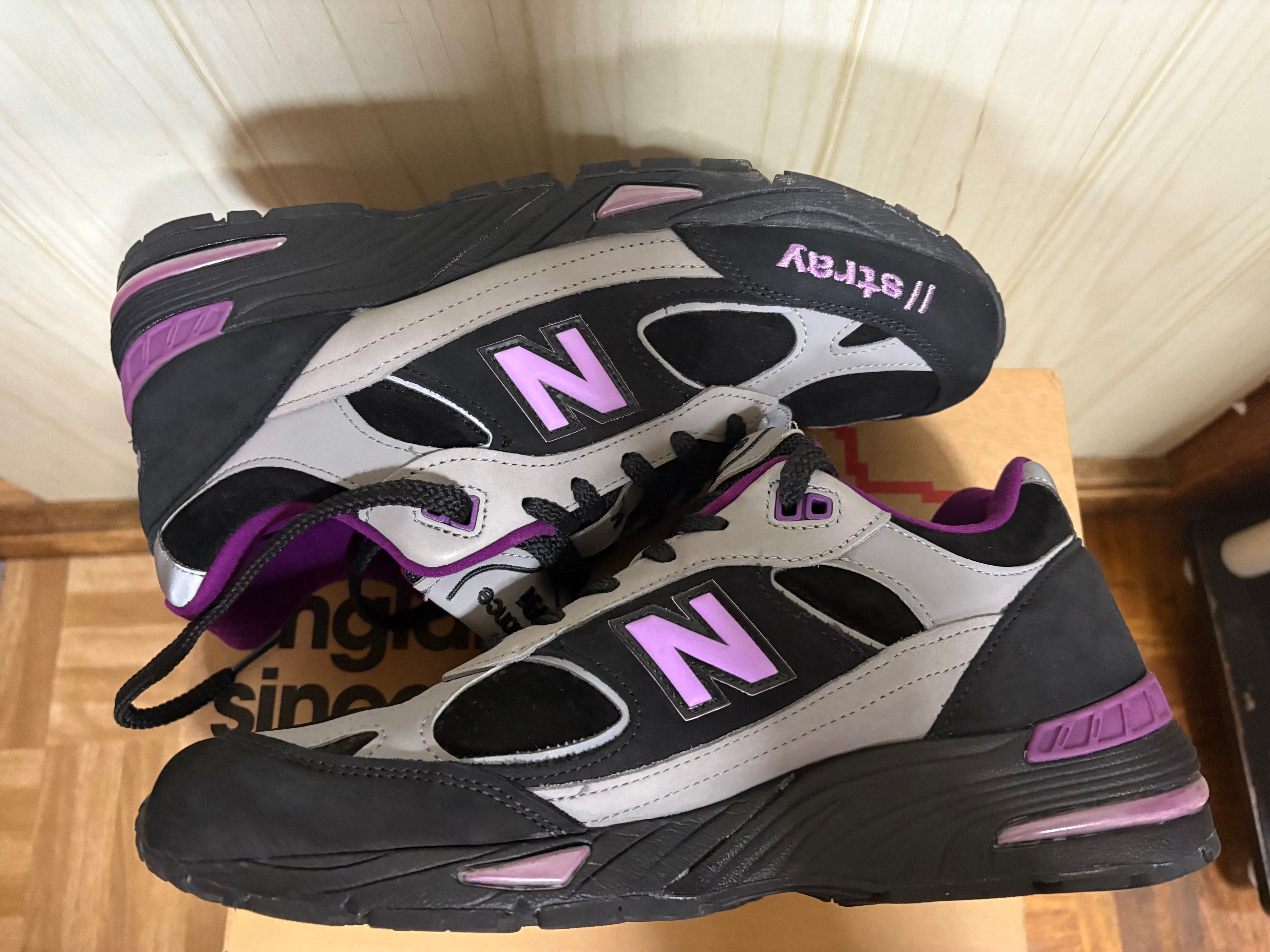 Stray Rats × New Balance 991 Made In England "Black"