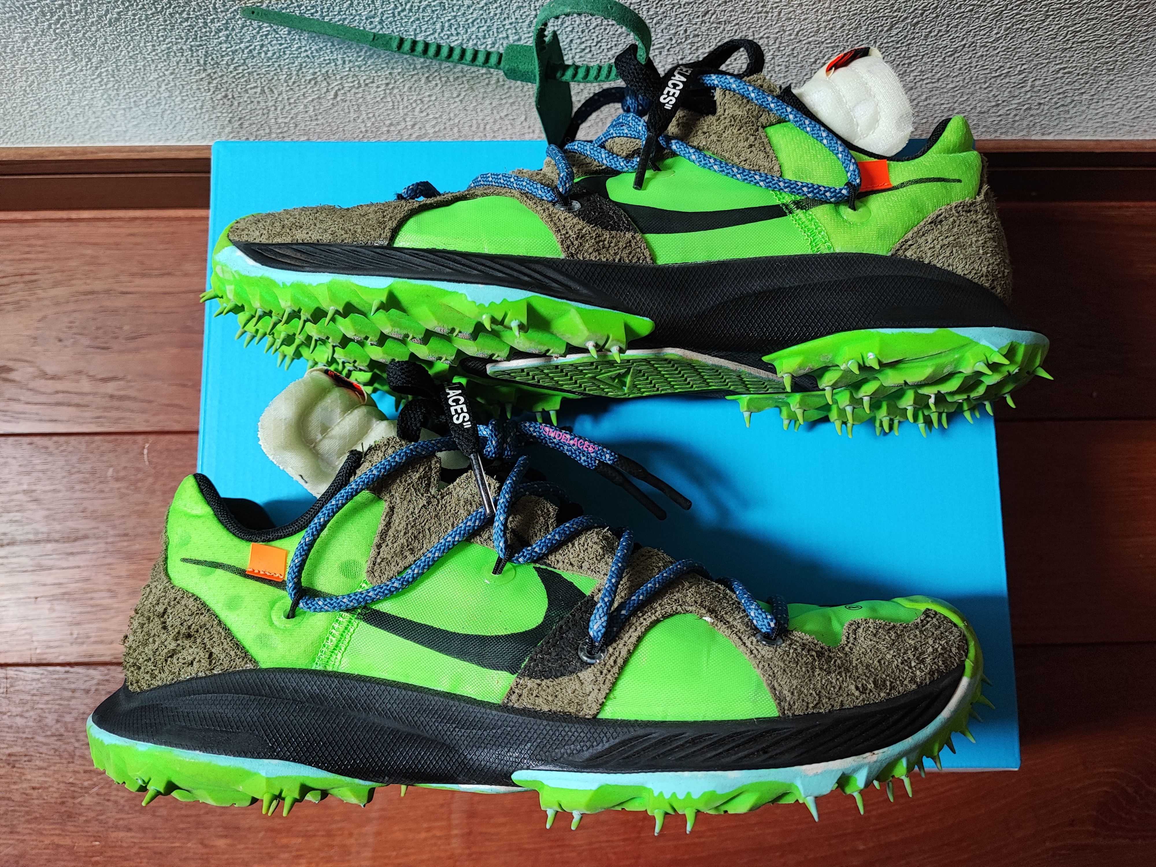 Off-White × Nike Women's Air Zoom Terra Kiger 5 "Green"