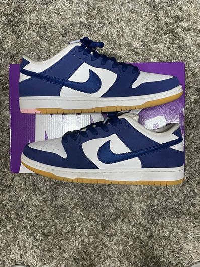 Nike SB Dunk Low "Los Angeles Dodgers/Deep Royal Blue"