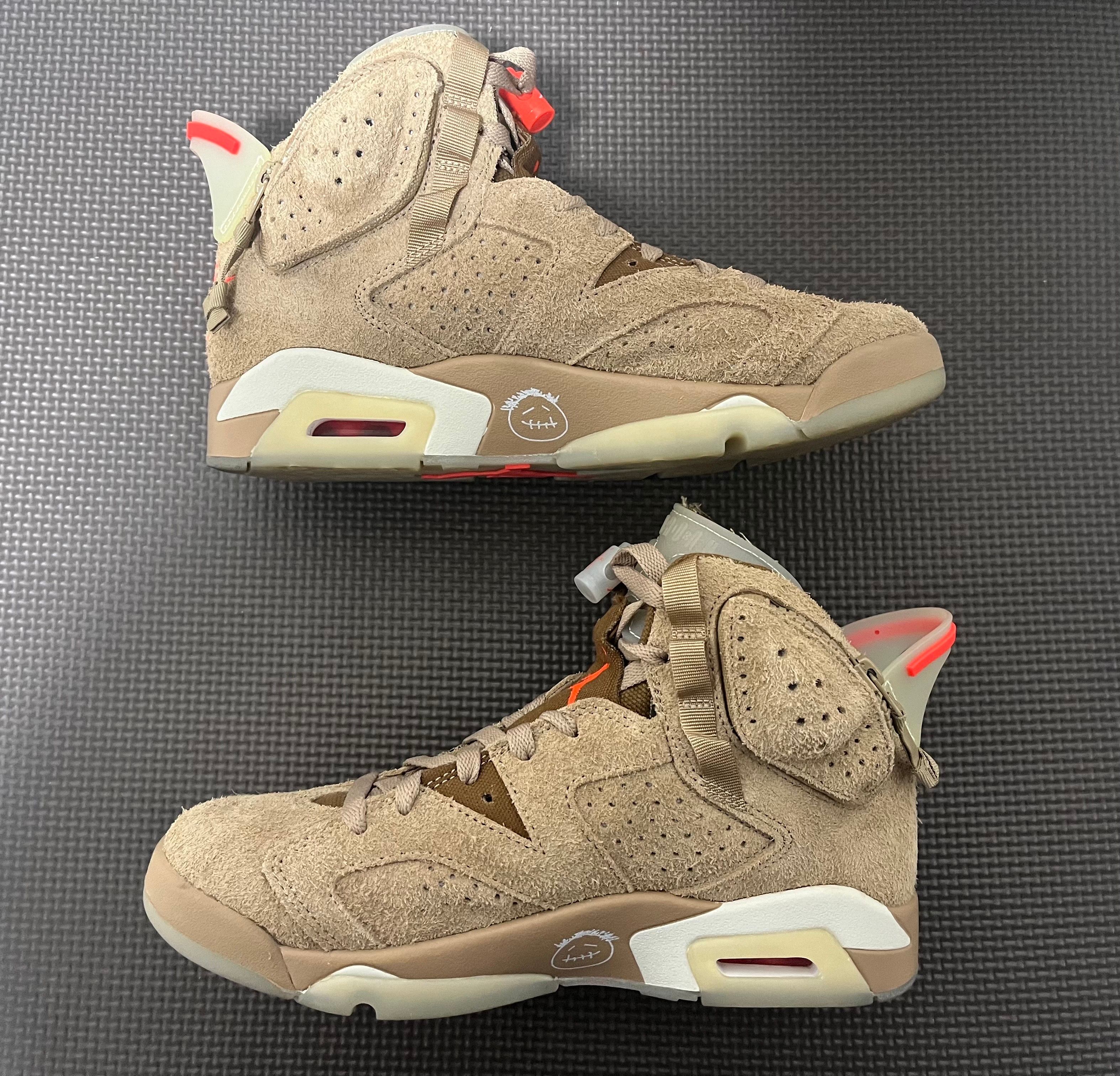 Travis Scott × Nike Air Jordan 6 "British Khaki"