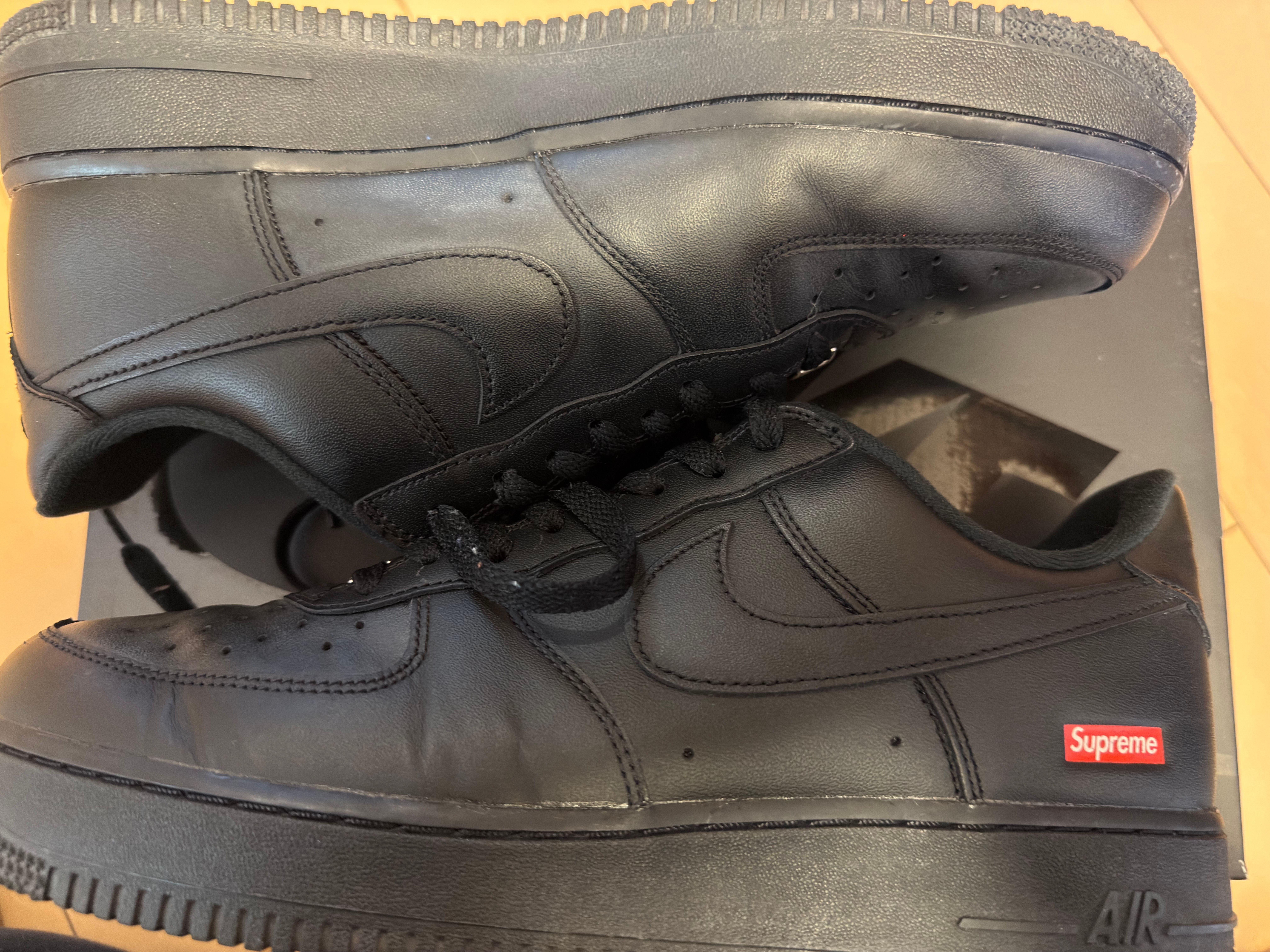 Supreme × Nike Air Force 1 Low "Black"