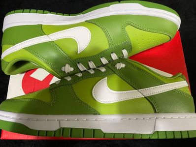 Nike Dunk Low "Chlorophyll/White/Vivid Green"