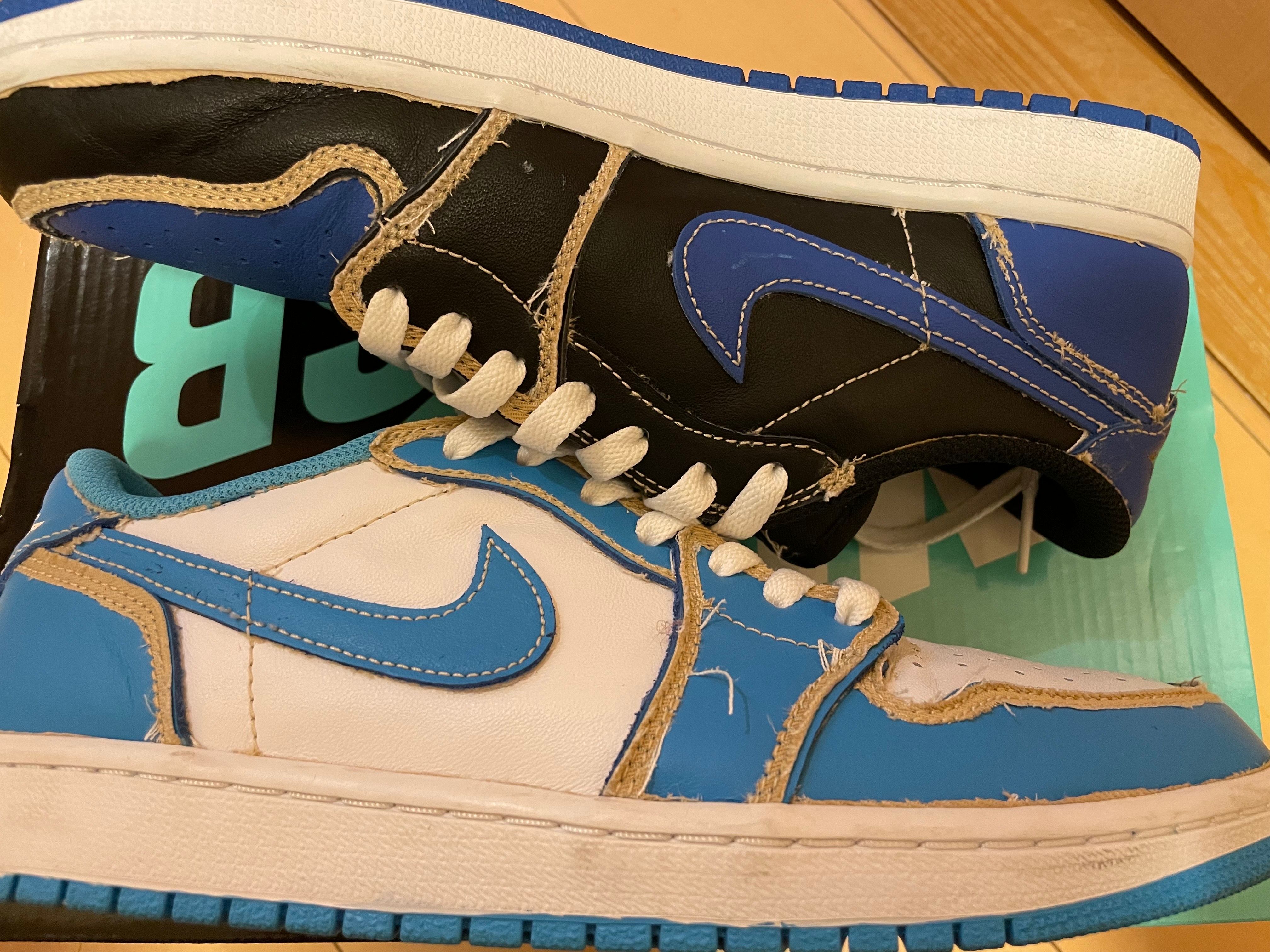 Nike SB Air Jordan 1 Low "Desert Ore/Royal Blue"