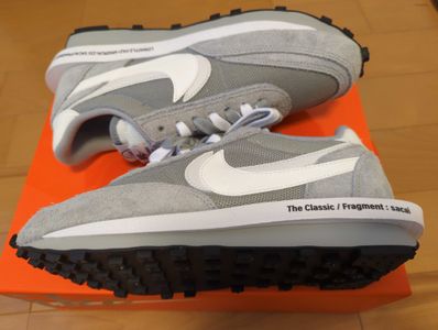 Fragment × sacai × Nike LD Waffle "Light Smoke Grey"