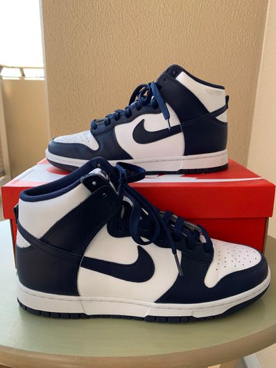 Nike Dunk High "Championship Navy"