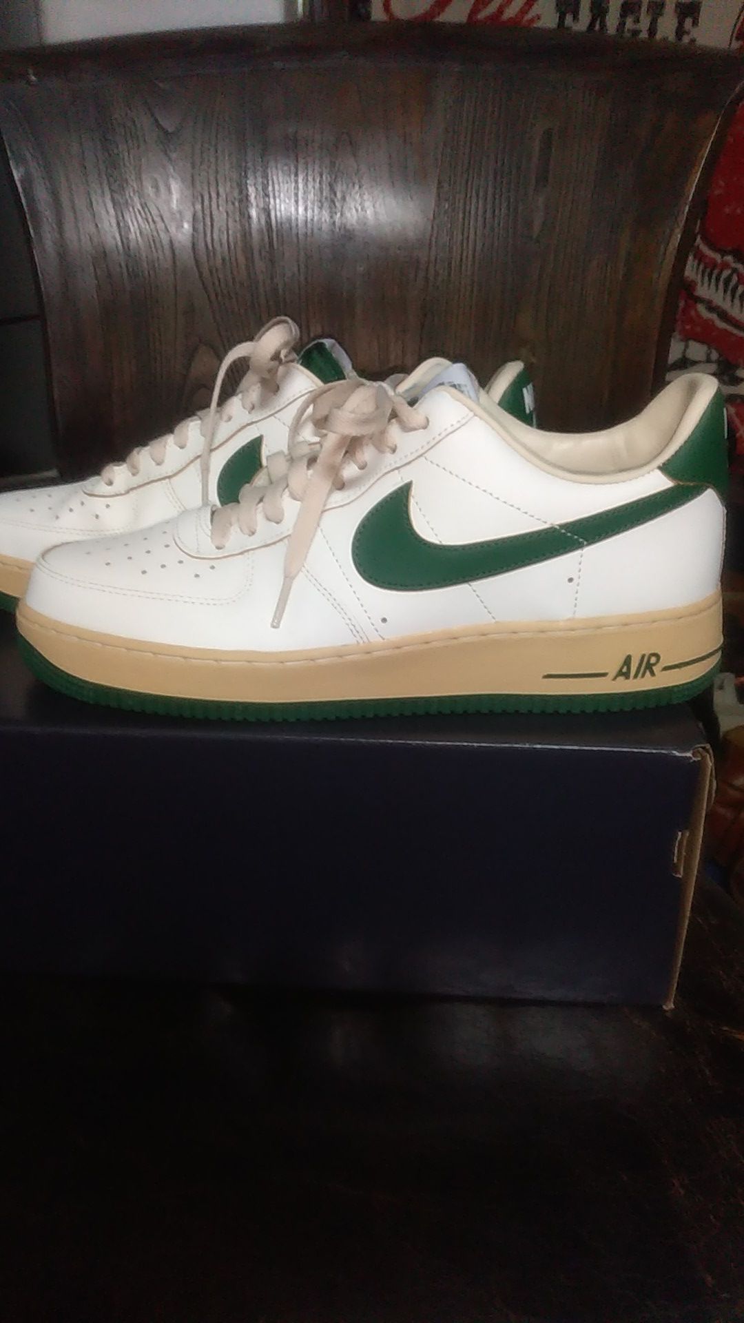 Nike Women's Air Force 1 Low "Green and Muslin"