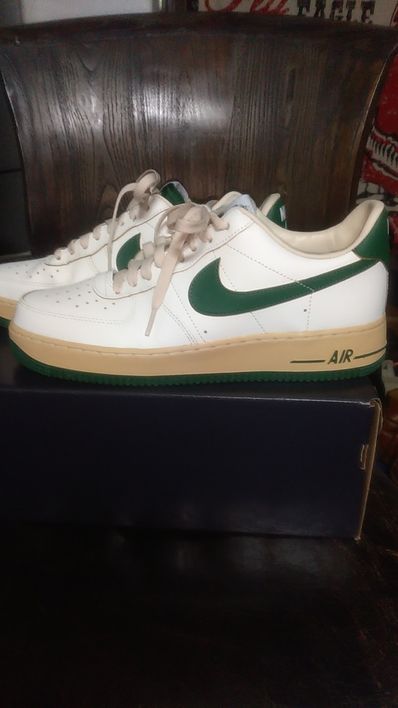 Nike Women's Air Force 1 Low "Green and Muslin"